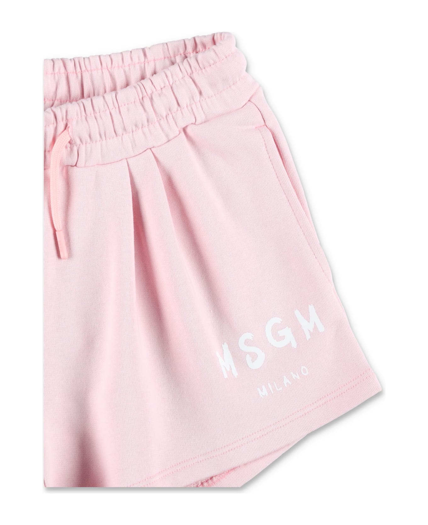 MSGM Shorts Fleece - LIGHT PINK ボトムス