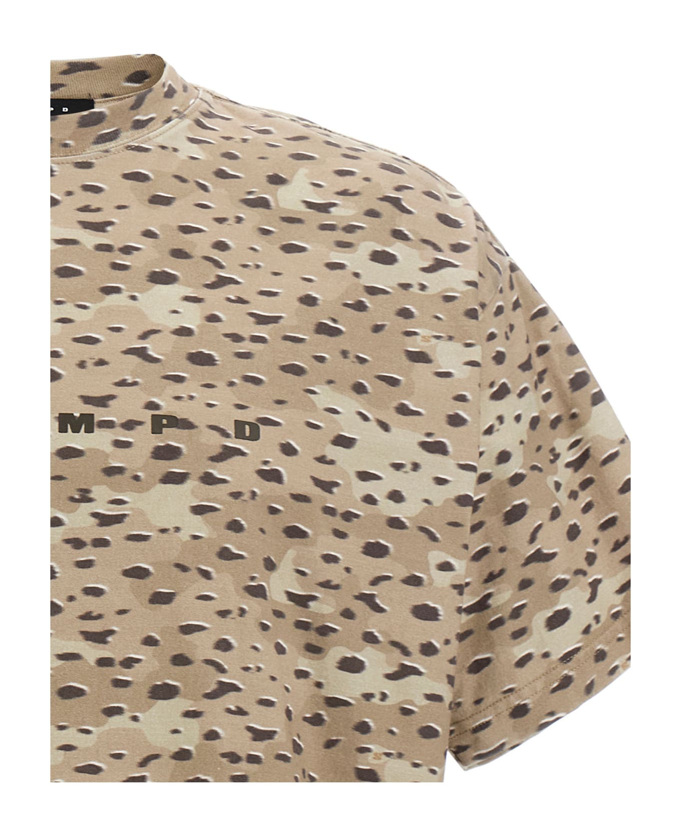 Stampd T-shirt 'camo Leopard' - Beige シャツ