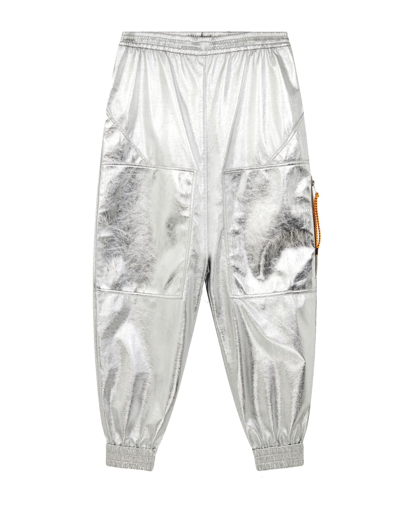 Stella McCartney Silver Coated Trousers - Silver