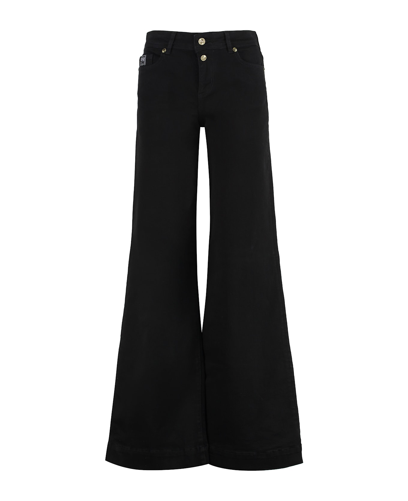 Versace Jeans Couture Wide-leg Jeans - black