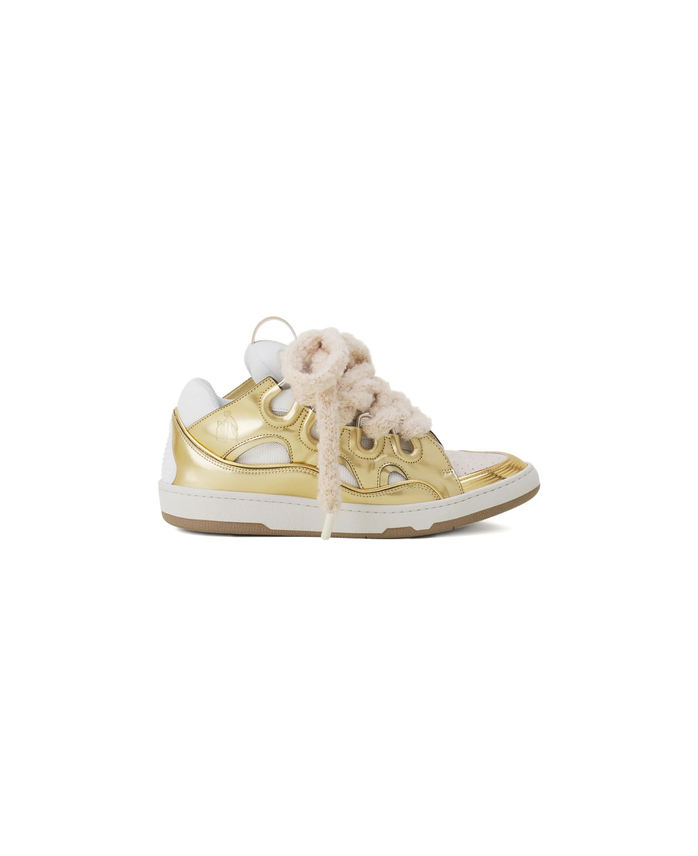 Lanvin Sneaker - WHITE/GOLD