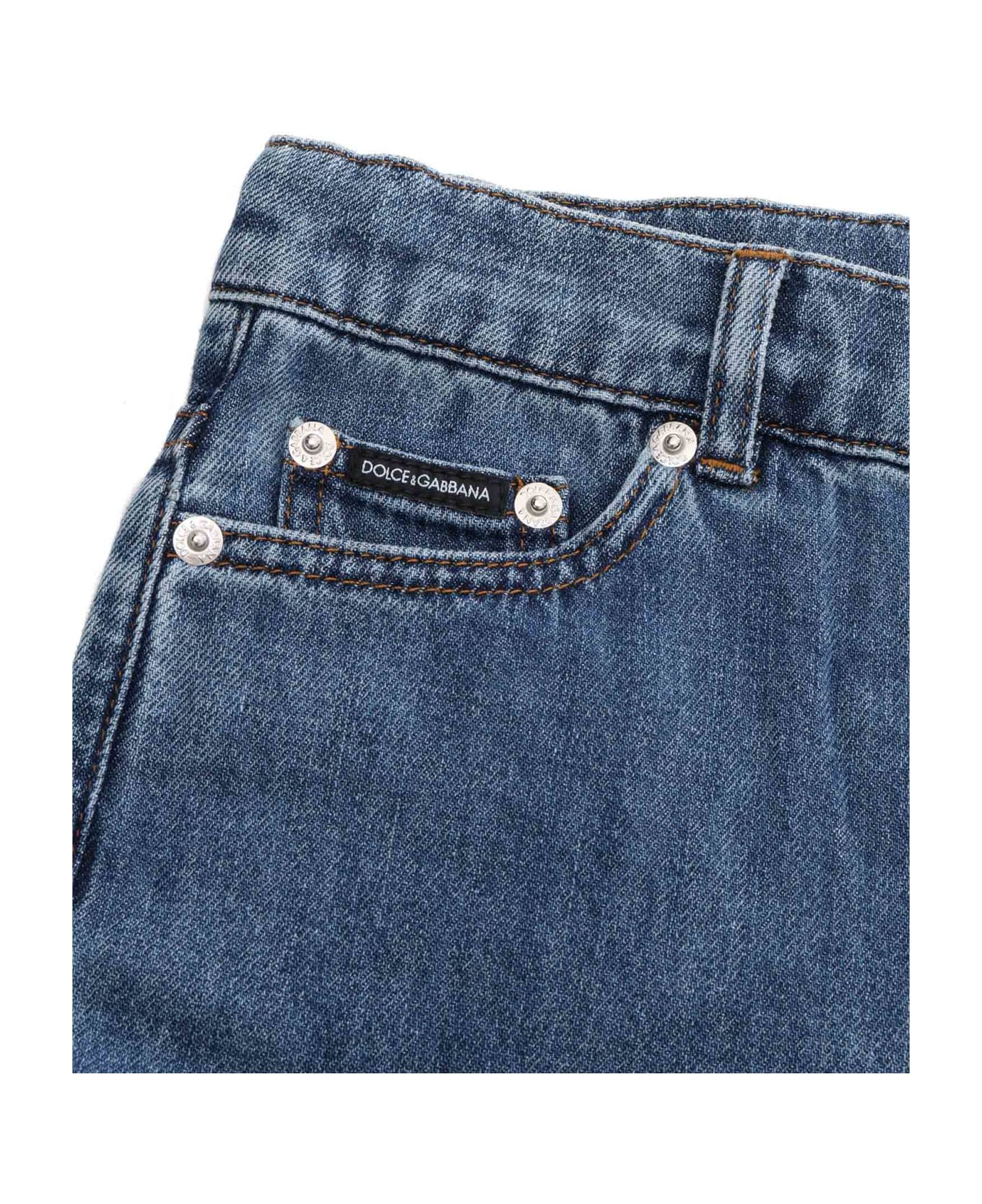 Dolce 
Gabbana 5 Pockets Trousers - BLUE