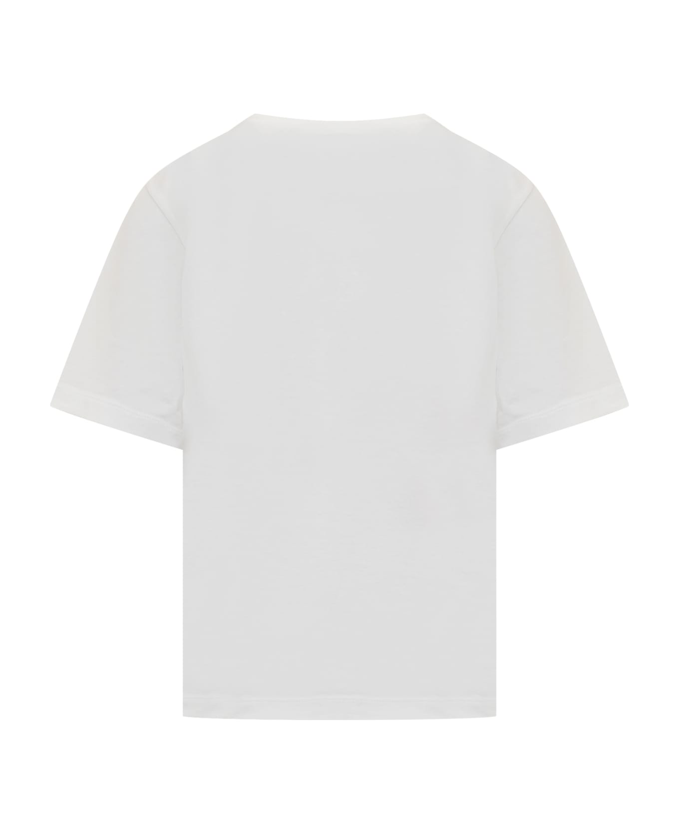 Dsquared2 Icon Blur Easy T-shirt - WHITE-GREEN FLUO
