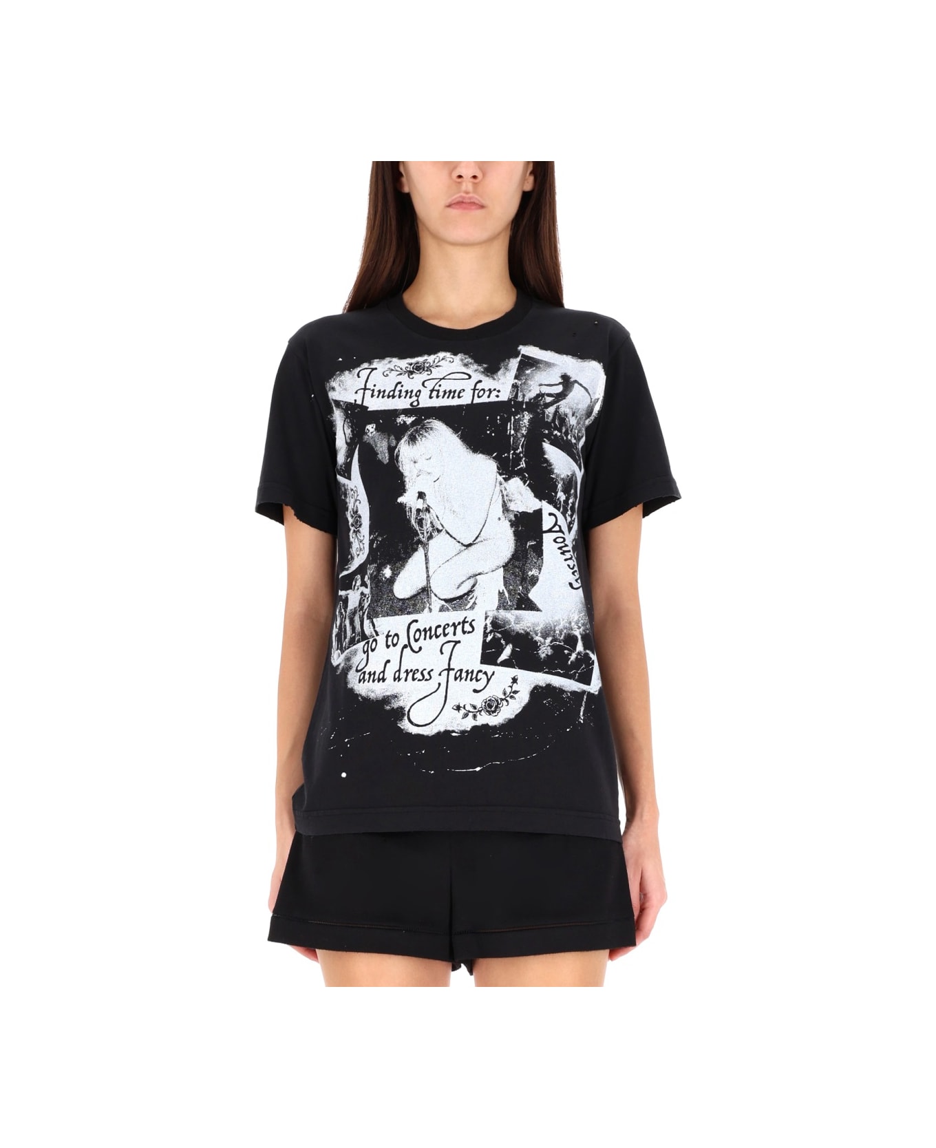 Dolce 
Gabbana T-shirt With Print - BLACK