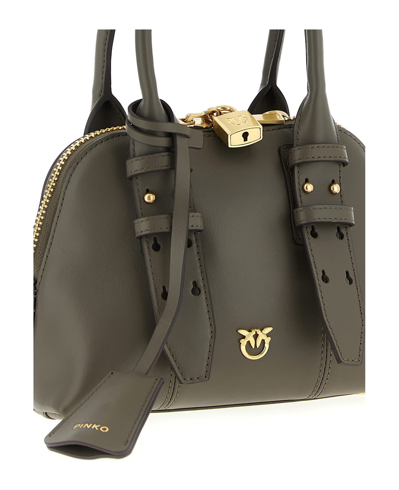 Pinko 
mini Escape
 Handbag - Gray