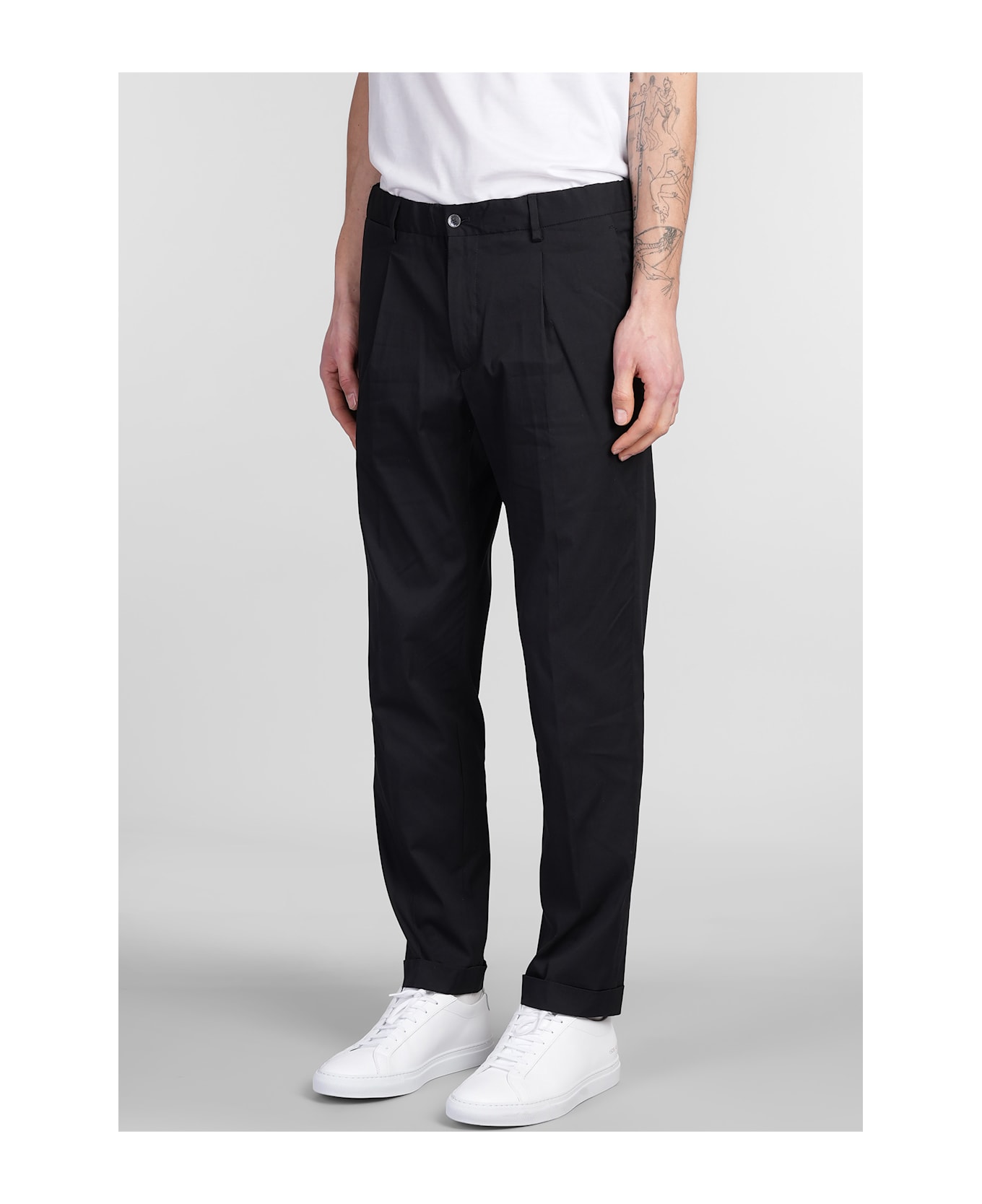 Briglia 1949 Isolas Pants In Black Cotton - black