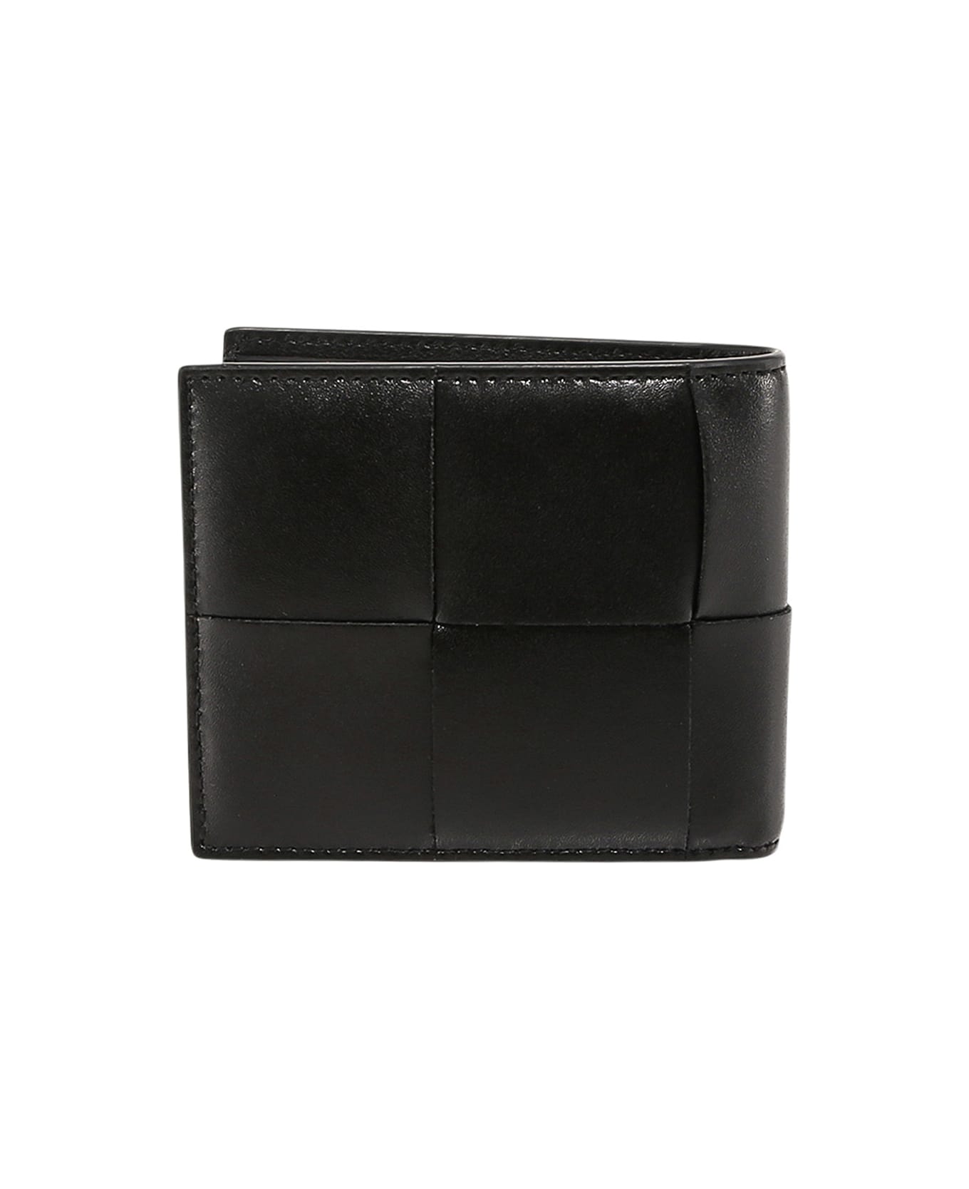 Bottega Veneta Bi-fold Wallet - Black