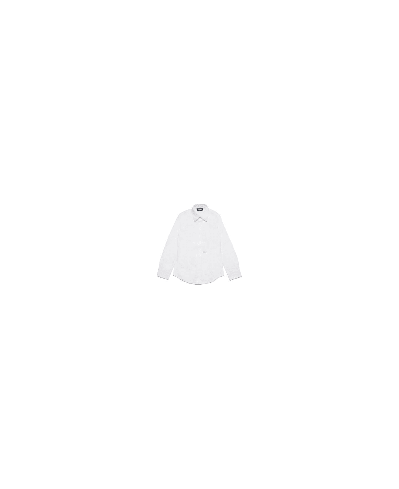 Dsquared2 Camicia Con Logo - White