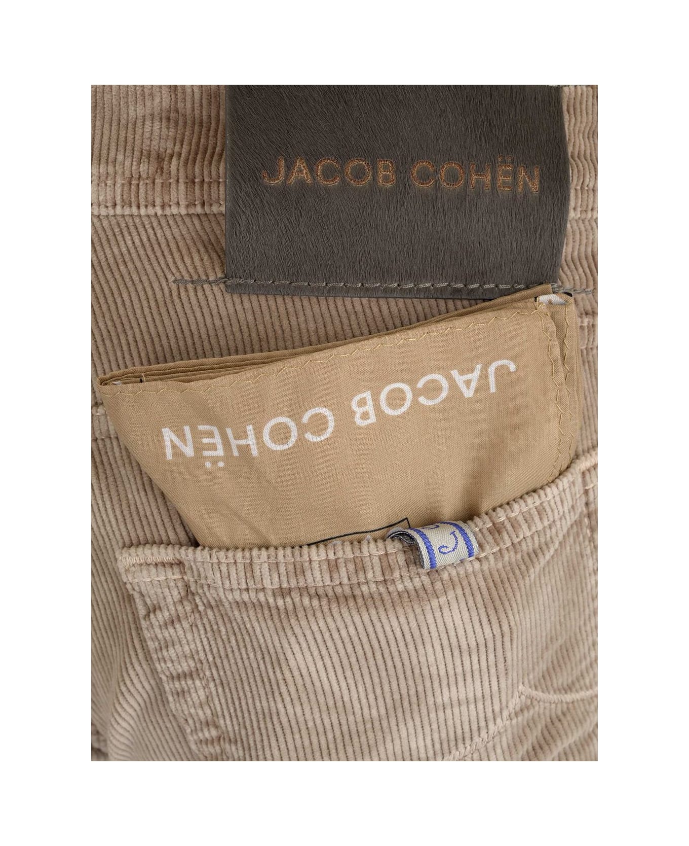 Jacob Cohen Beige 'nick' Pants - Mastice