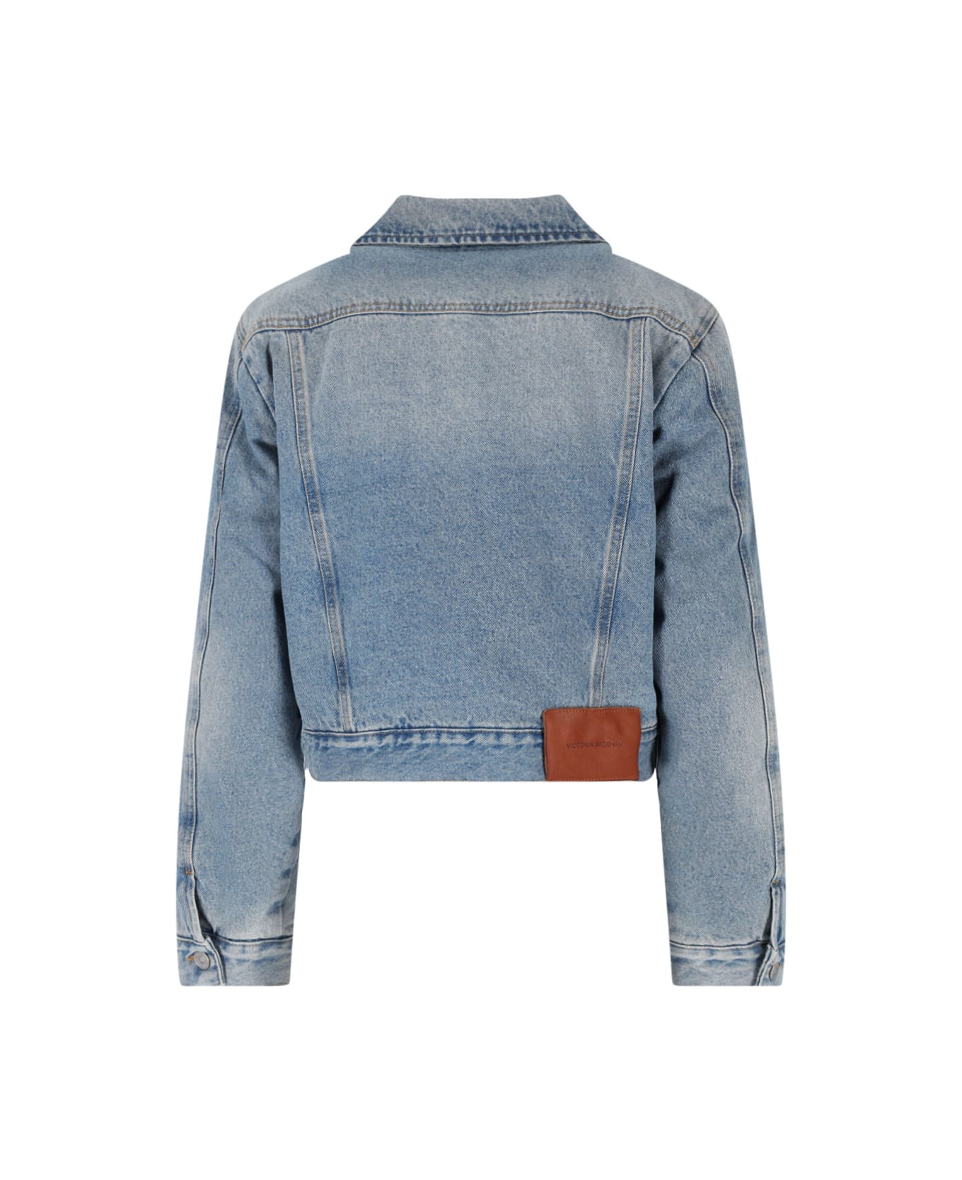 Victoria Beckham Denim Jacket - Light Blue