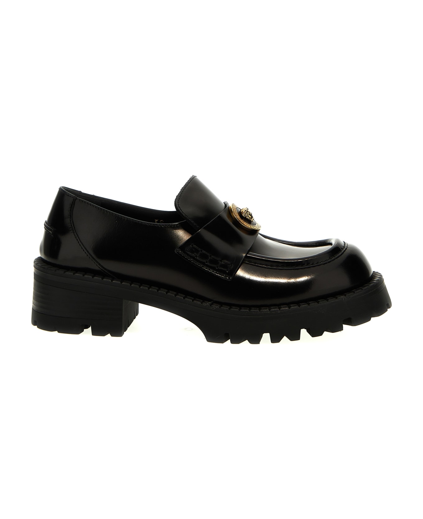 Versace 'vagabond' Loafers - Black