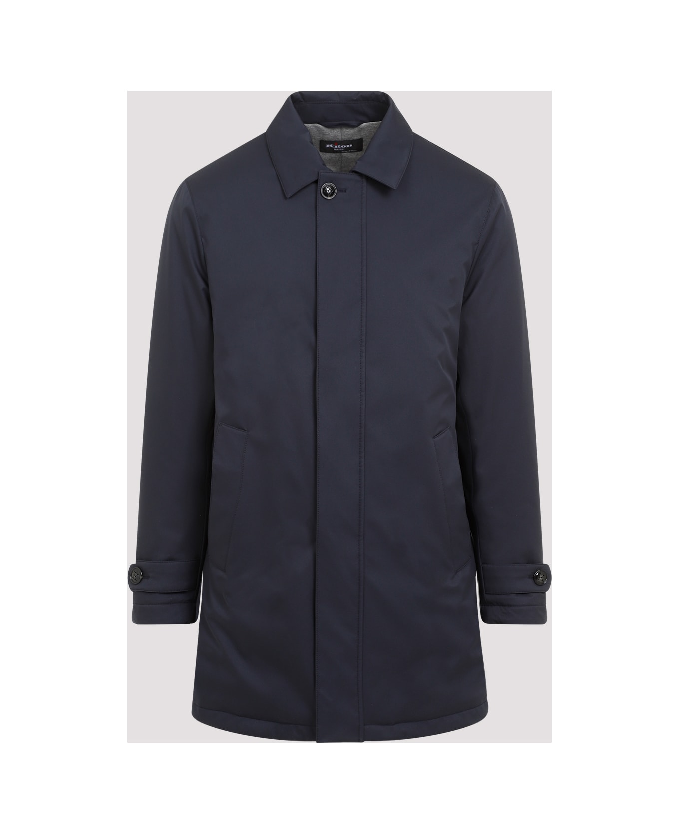 Kiton Coat - Blu