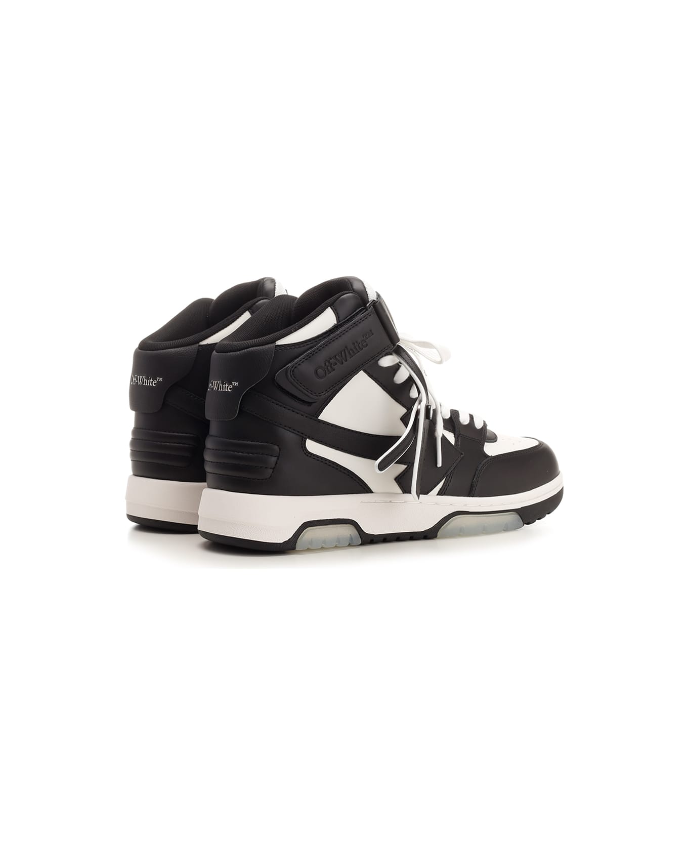 Off-White 'out Of Office Mid Top' Sneaker - WHITE BLACK
