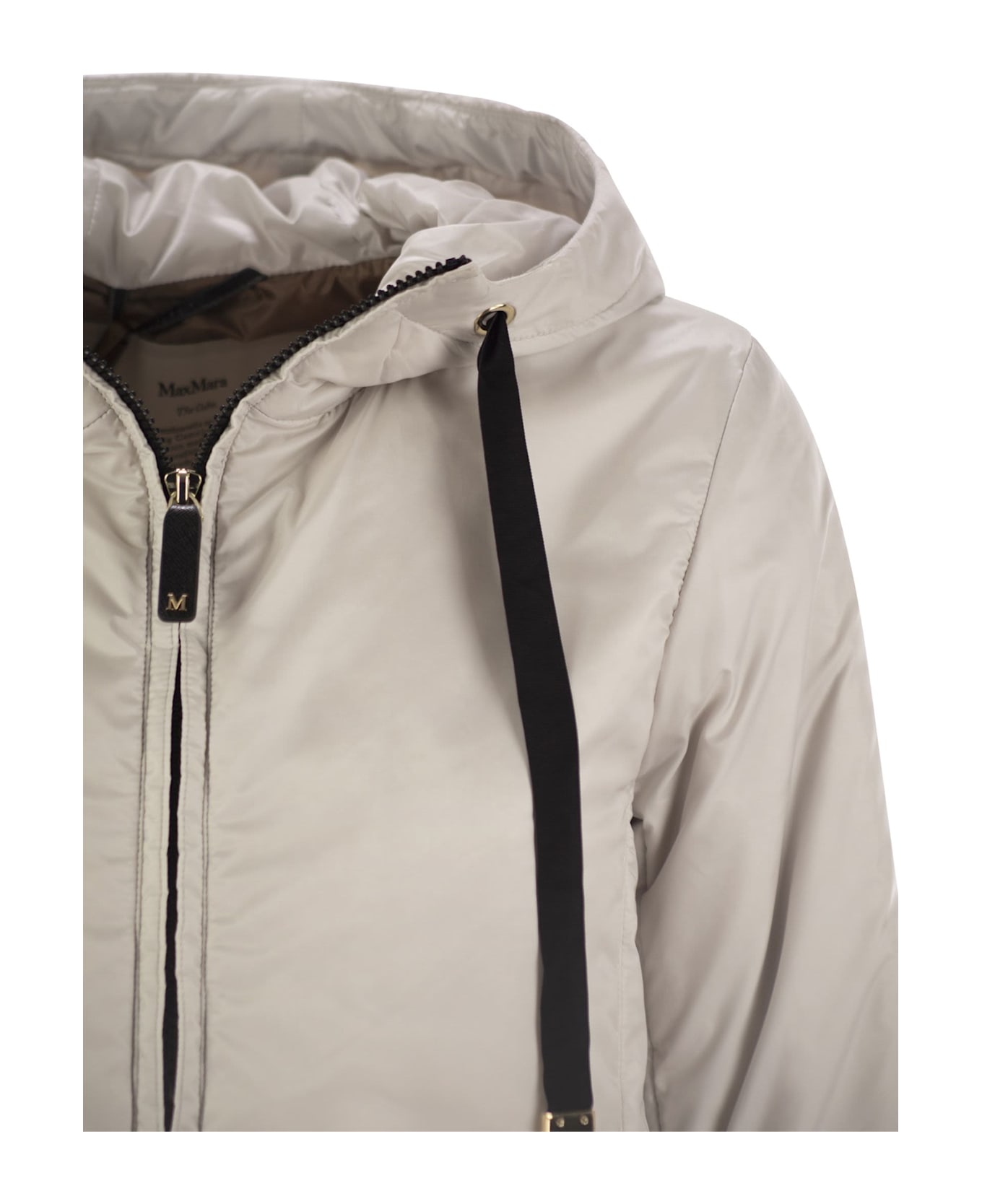 Max Mara The Cube Drip-proof Canvas Travel Jacket - Grey