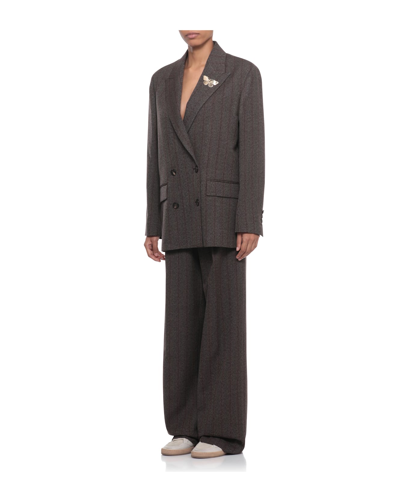 Golden Goose Wool Blazer - Brown