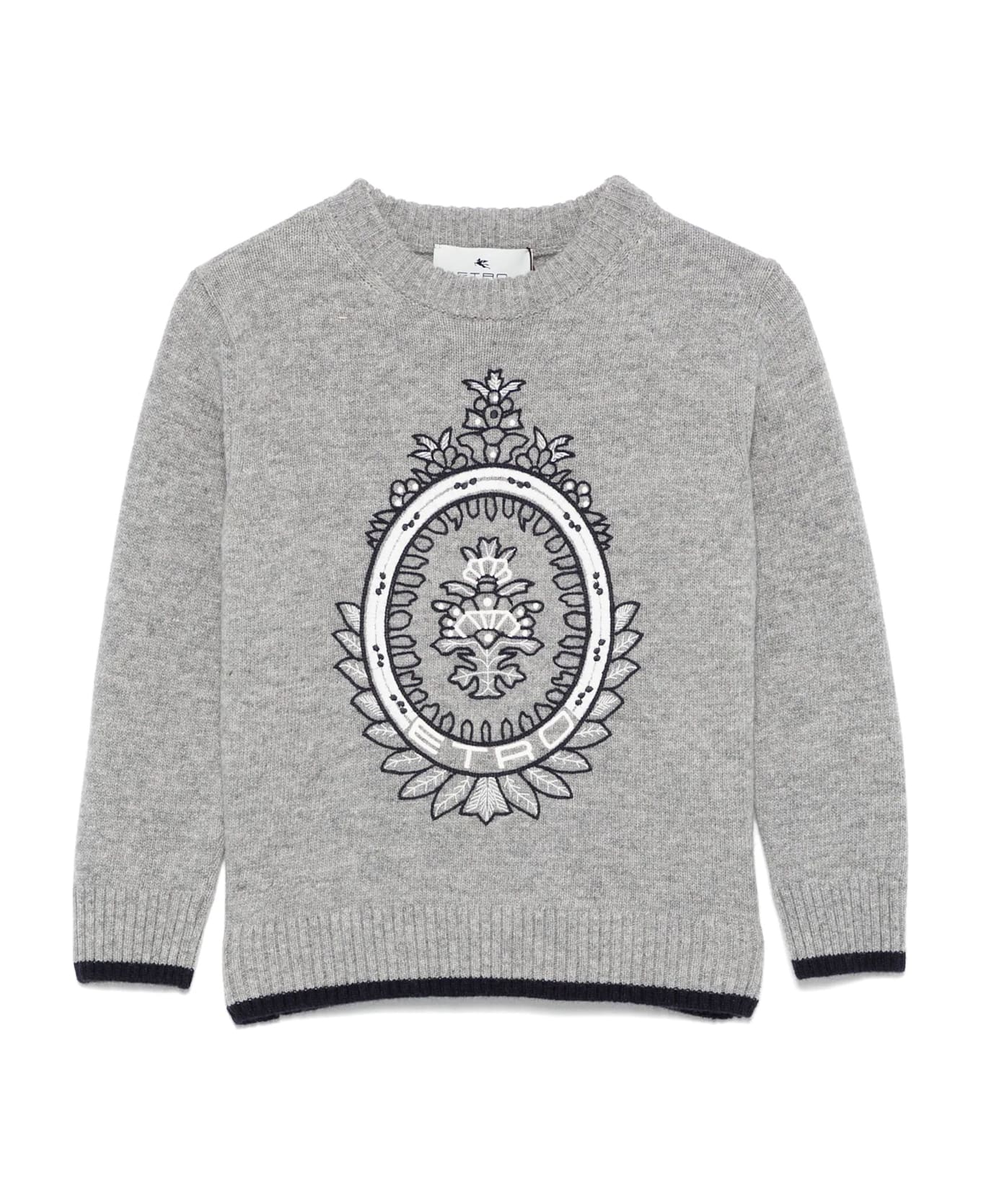 Etro Sweaters Grey - Grey