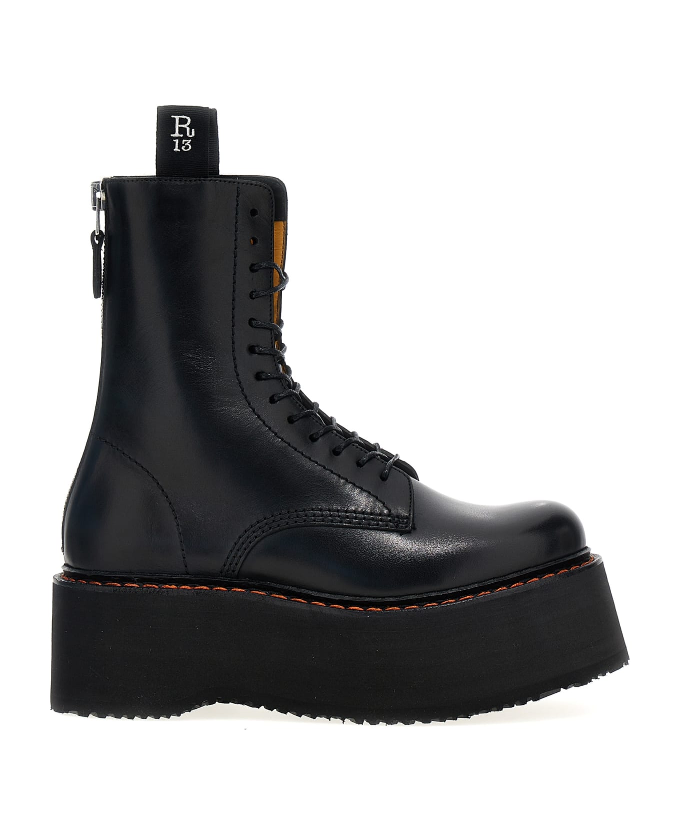 R13 'r13 X-stack' Boots - Black  