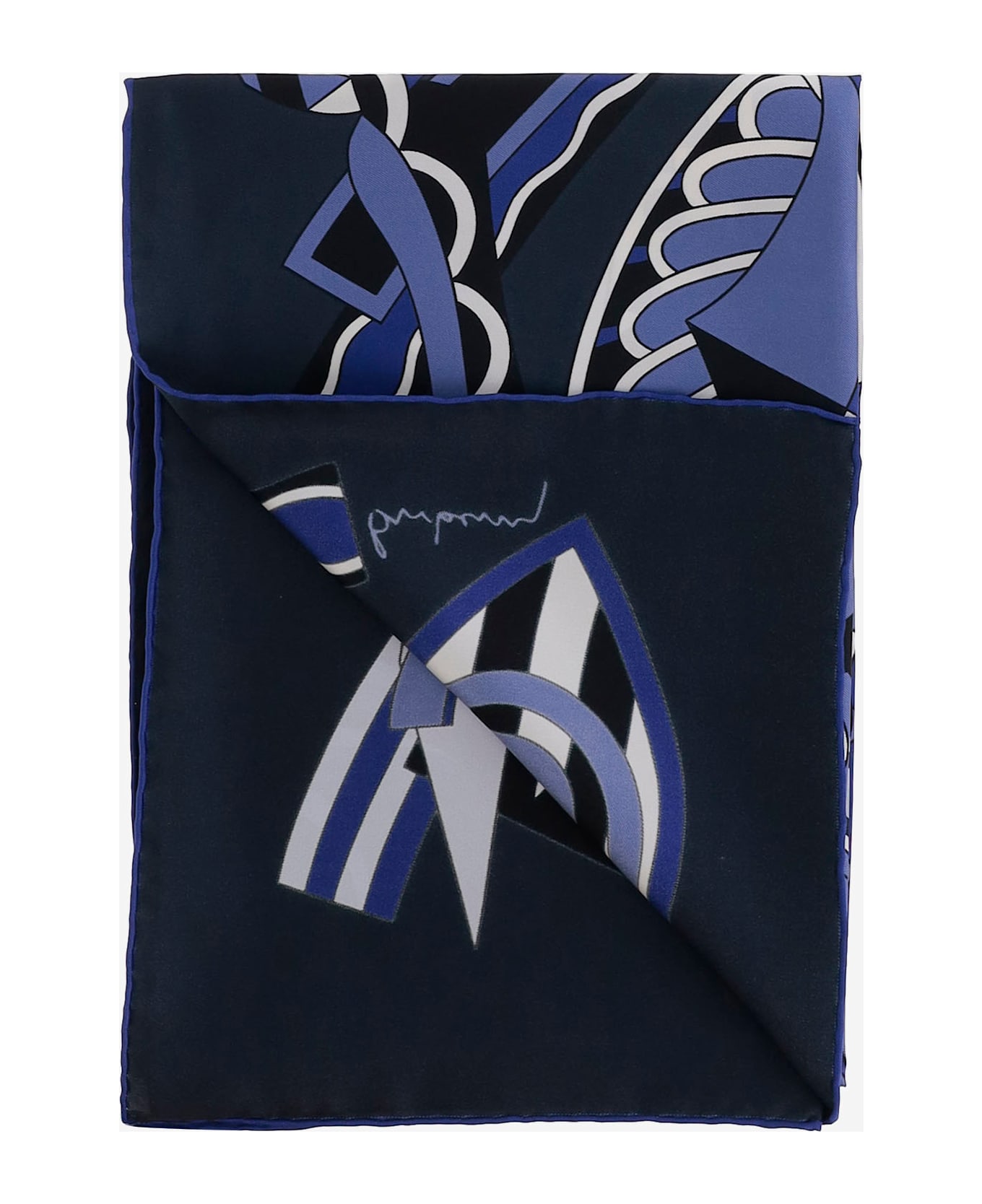 Burberry Silk Scarf With Ekd - Red