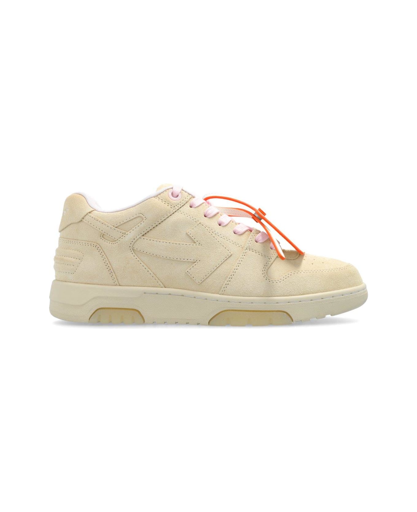 Off-White Out Of Office Lace-up Sneakers - BEIGE - BEIGE