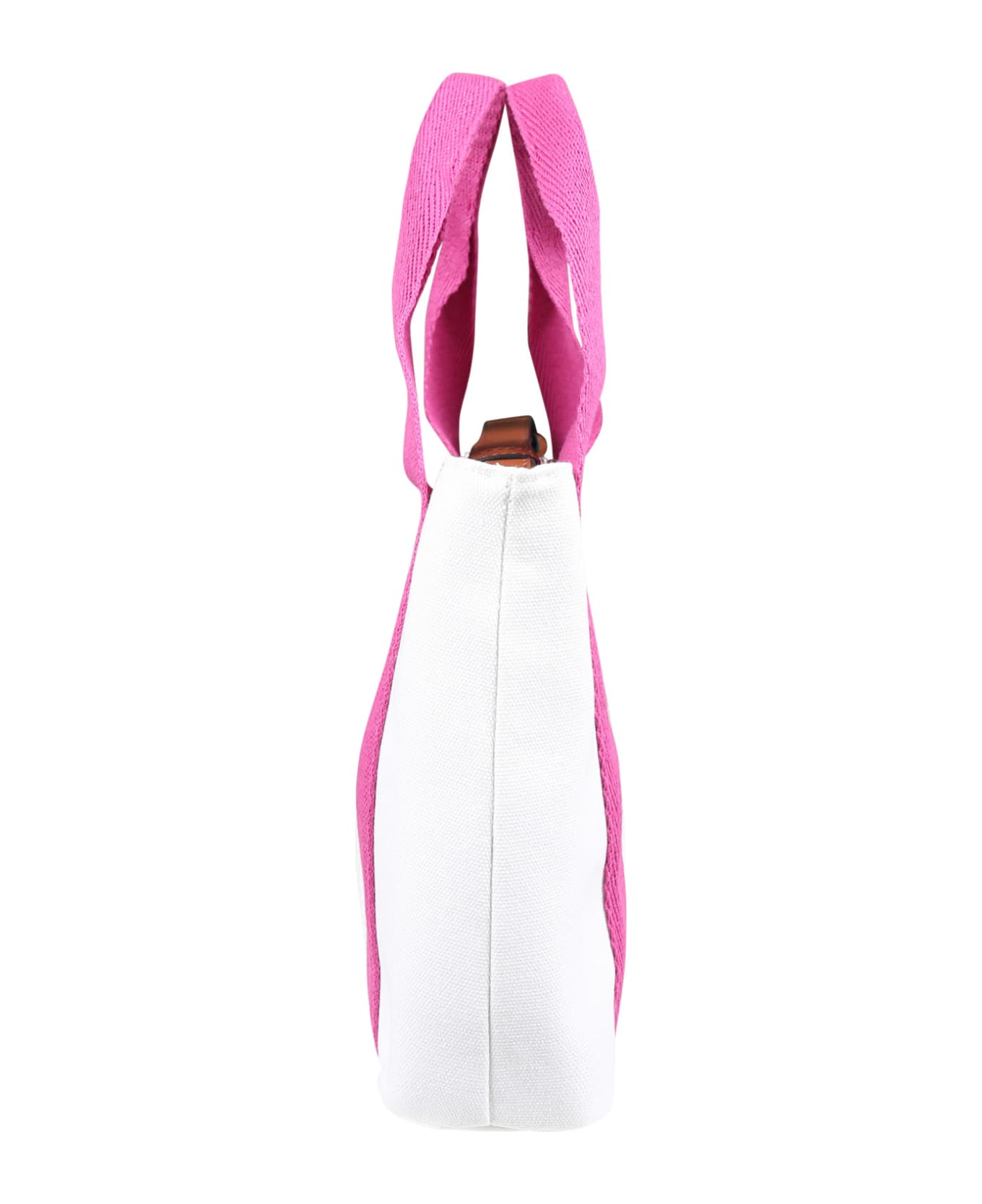Chloé White Bag For Girl With Logo - White