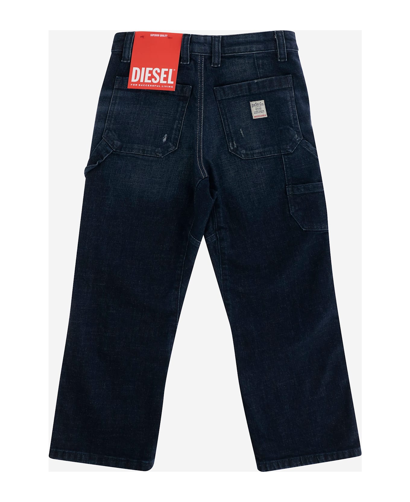 Diesel D-bart-j Stretch Cotton Jeans - Denim scuro