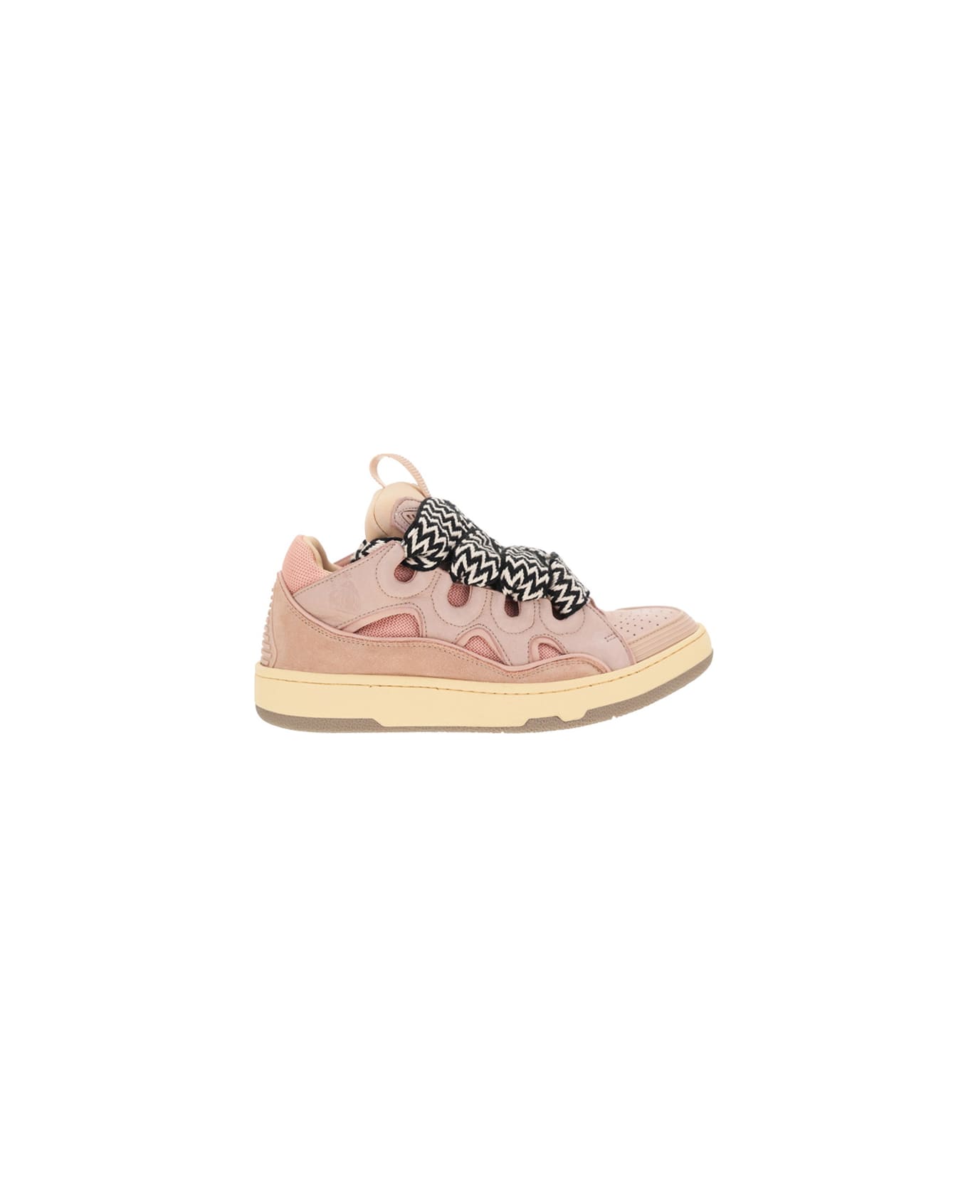 strap Curb Sneakers - Rosa