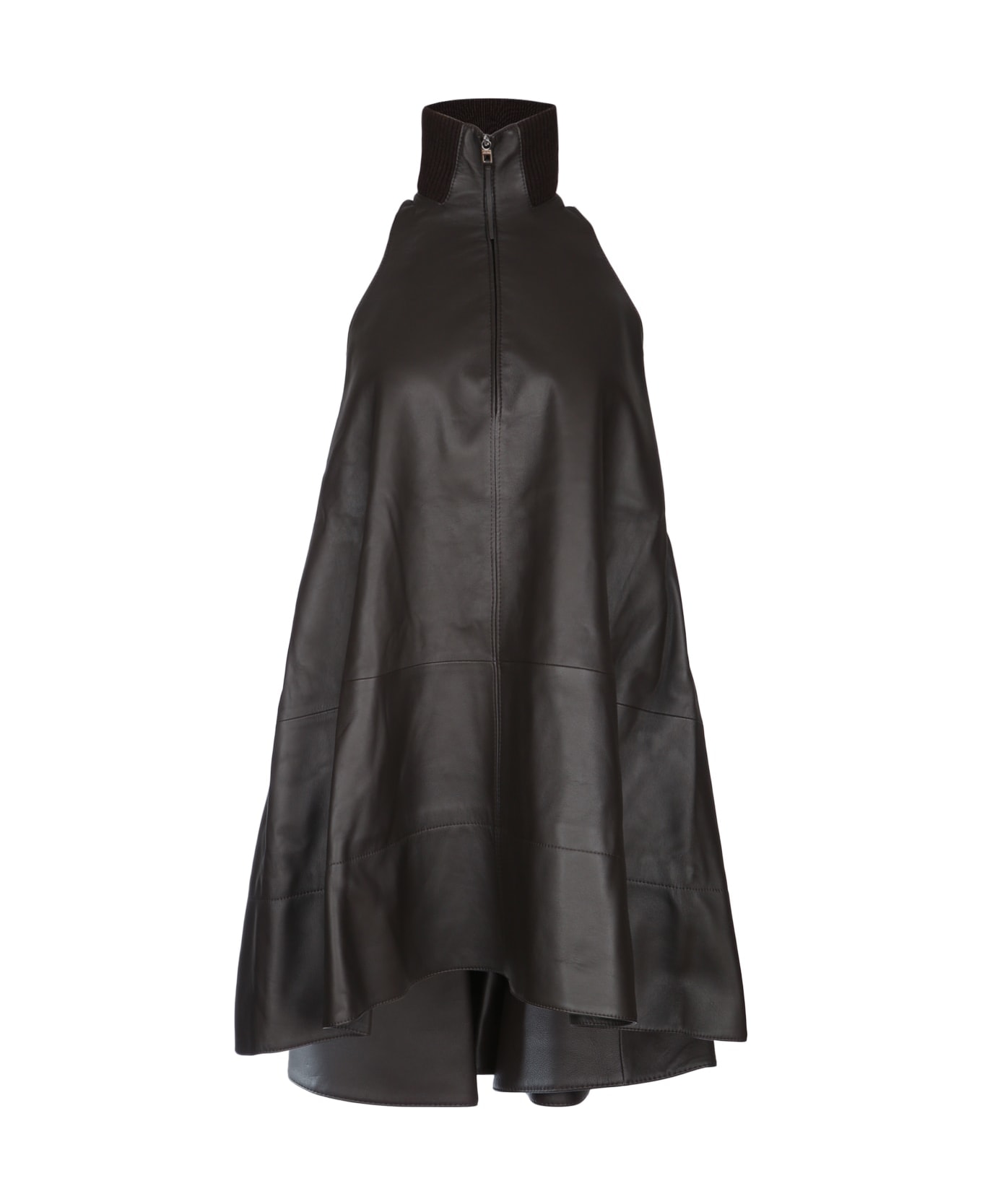 Jacquemus La Petite Robe Triangle - DARKBROWN