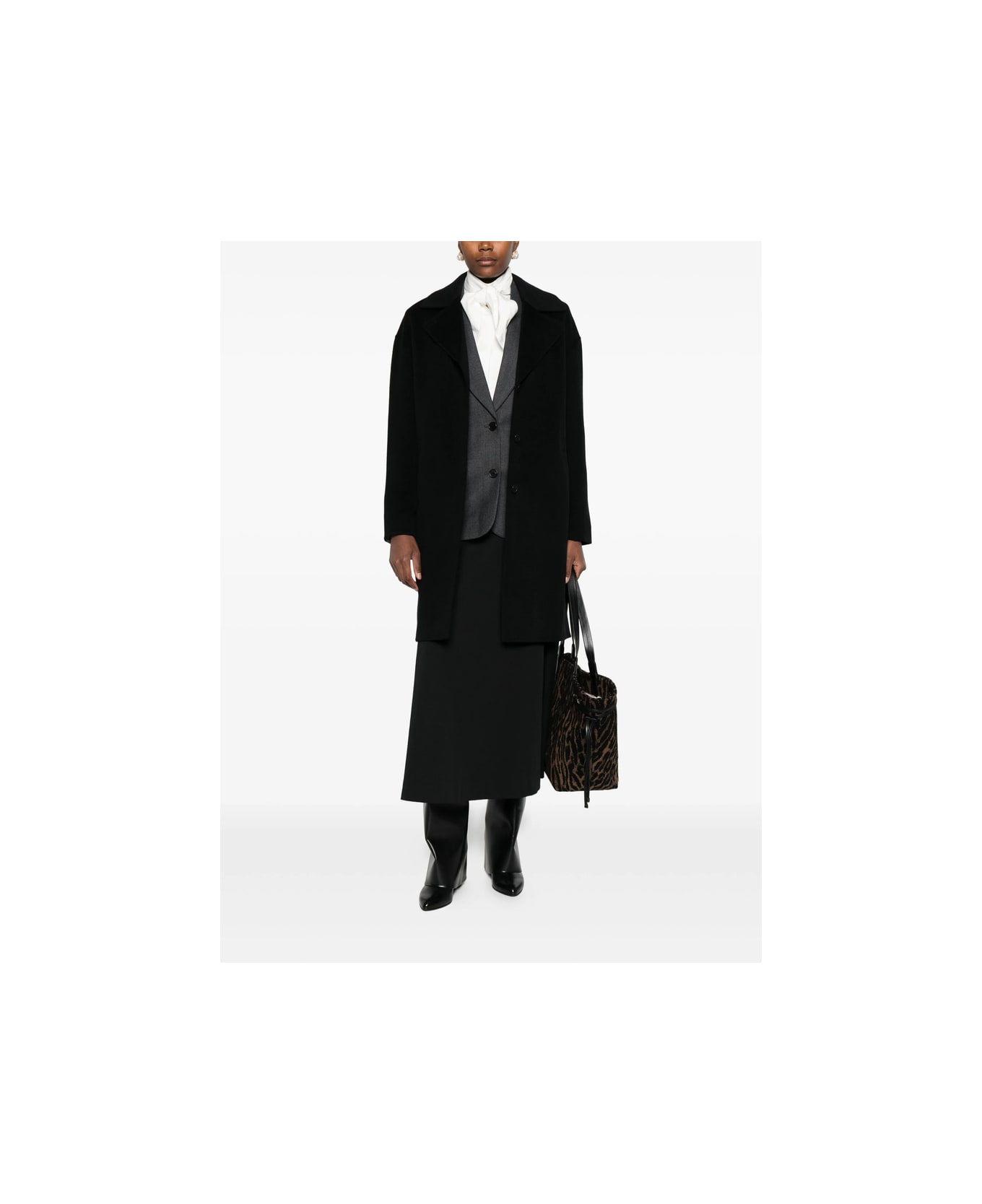 Anine Bing Coat - BLACK