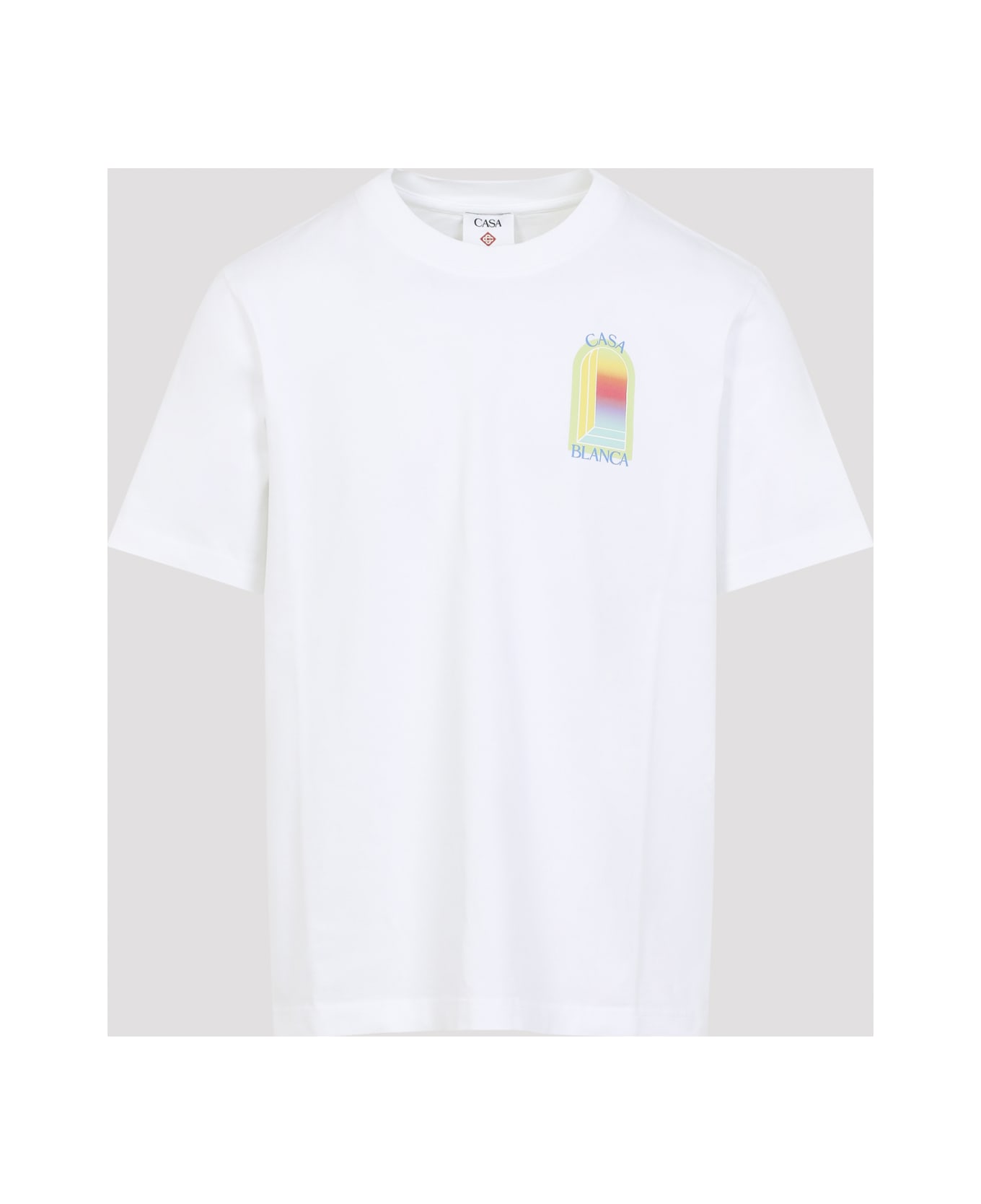 Casablanca L`arche T-shirt - Bright White