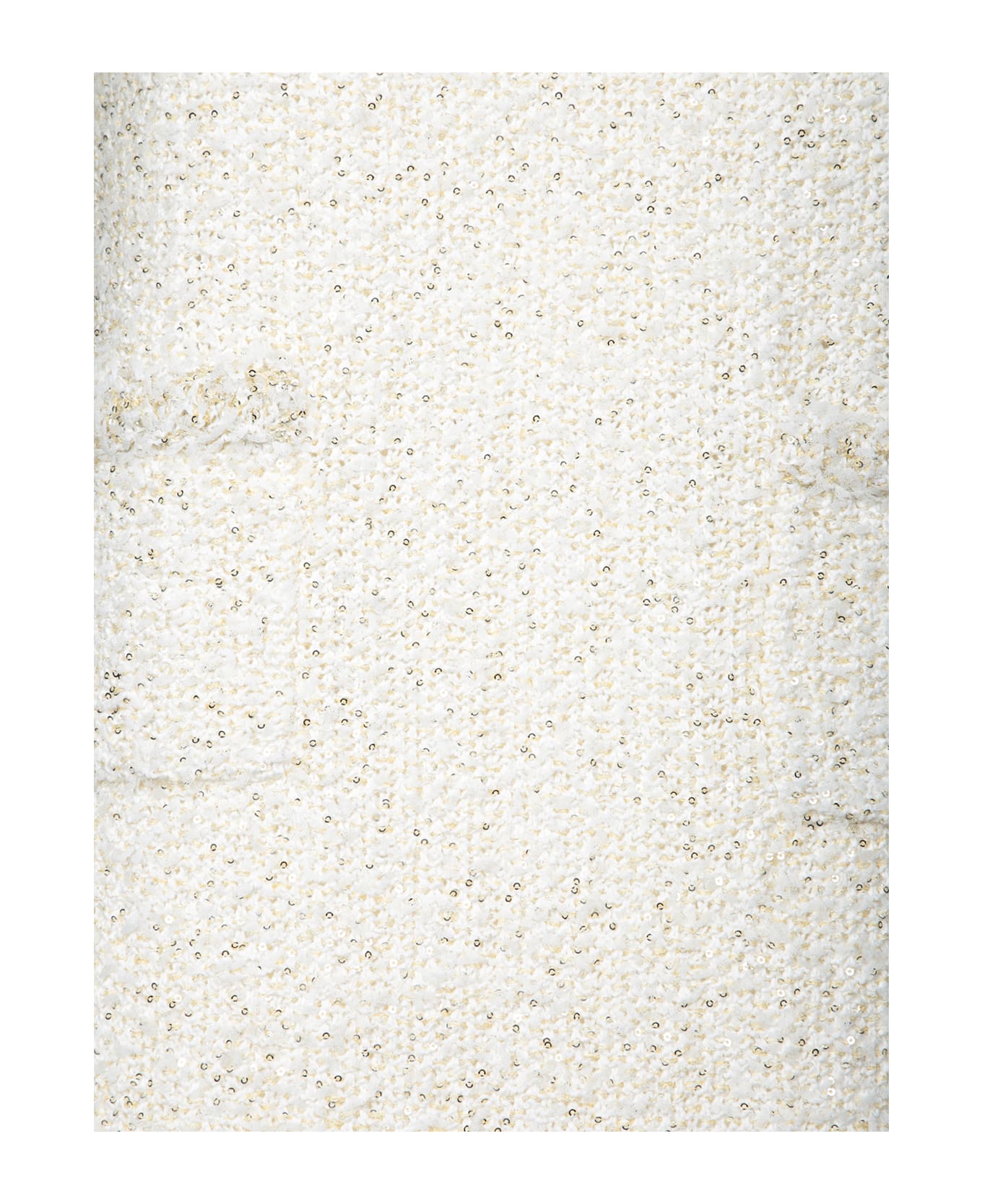 Fabiana Filippi Sleeveless Tweed Dress - White
