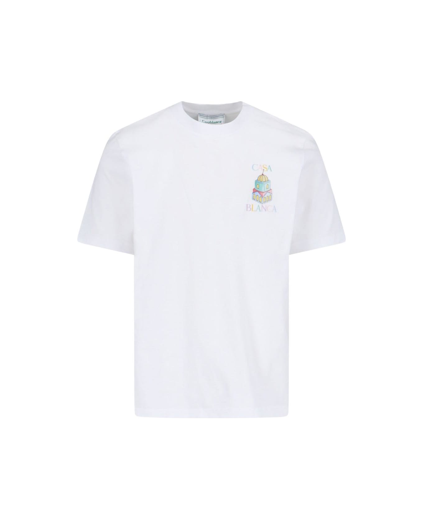 Casablanca 'objets En Vrac' T-shirt - Bianco