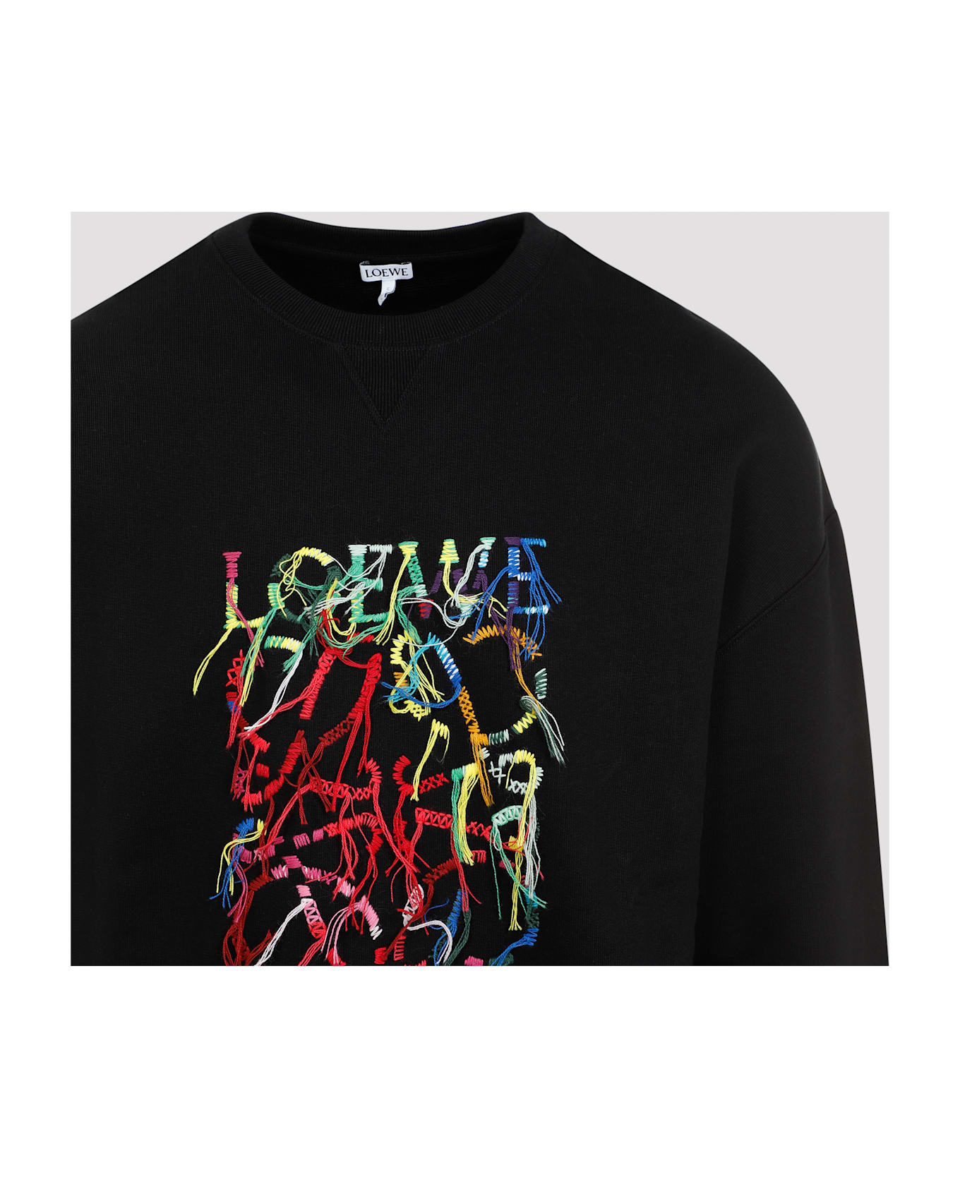 Loewe Sweatshirt - Black Multicolor