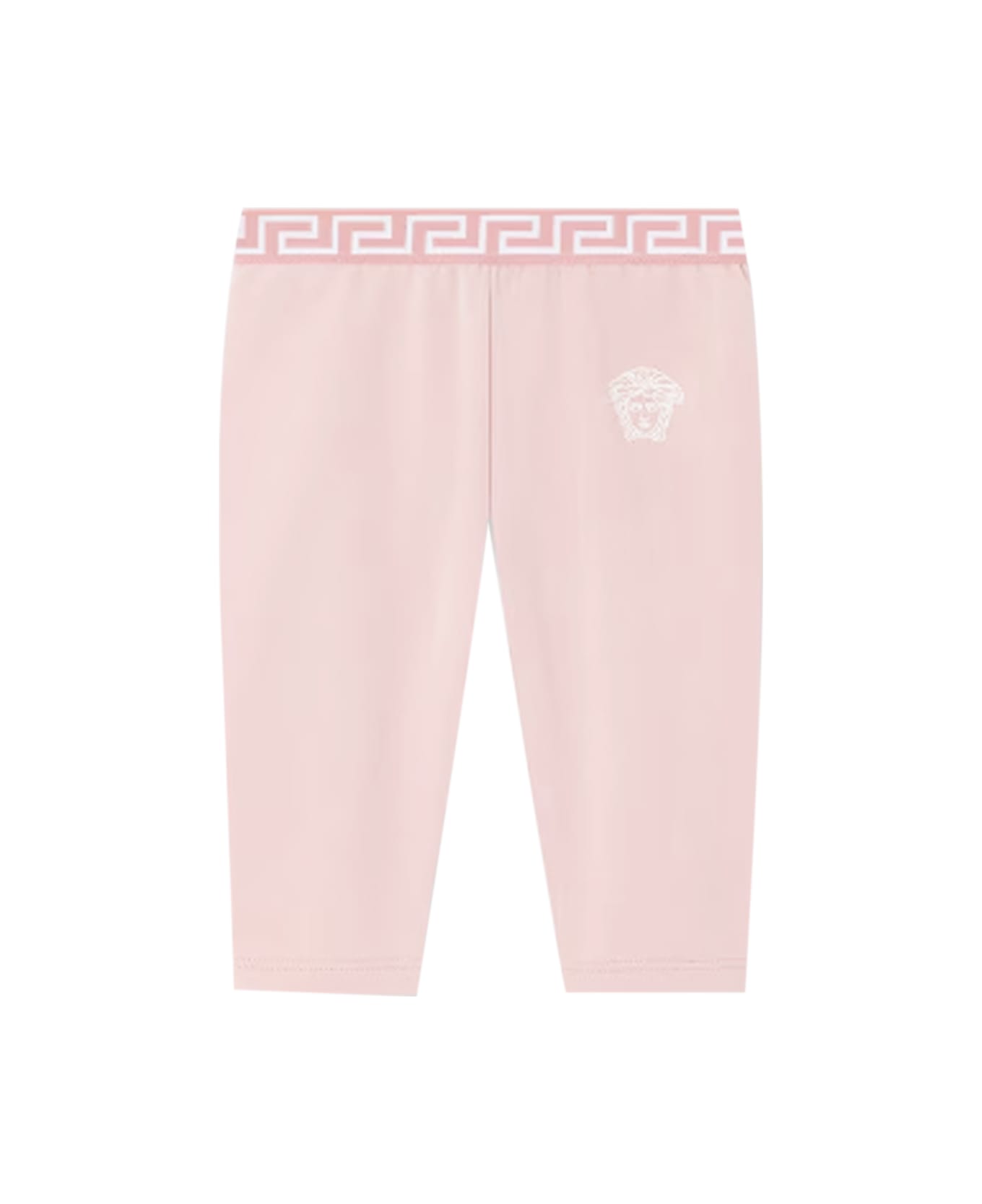 Versace Leggings - Rosa/bianco ボトムス