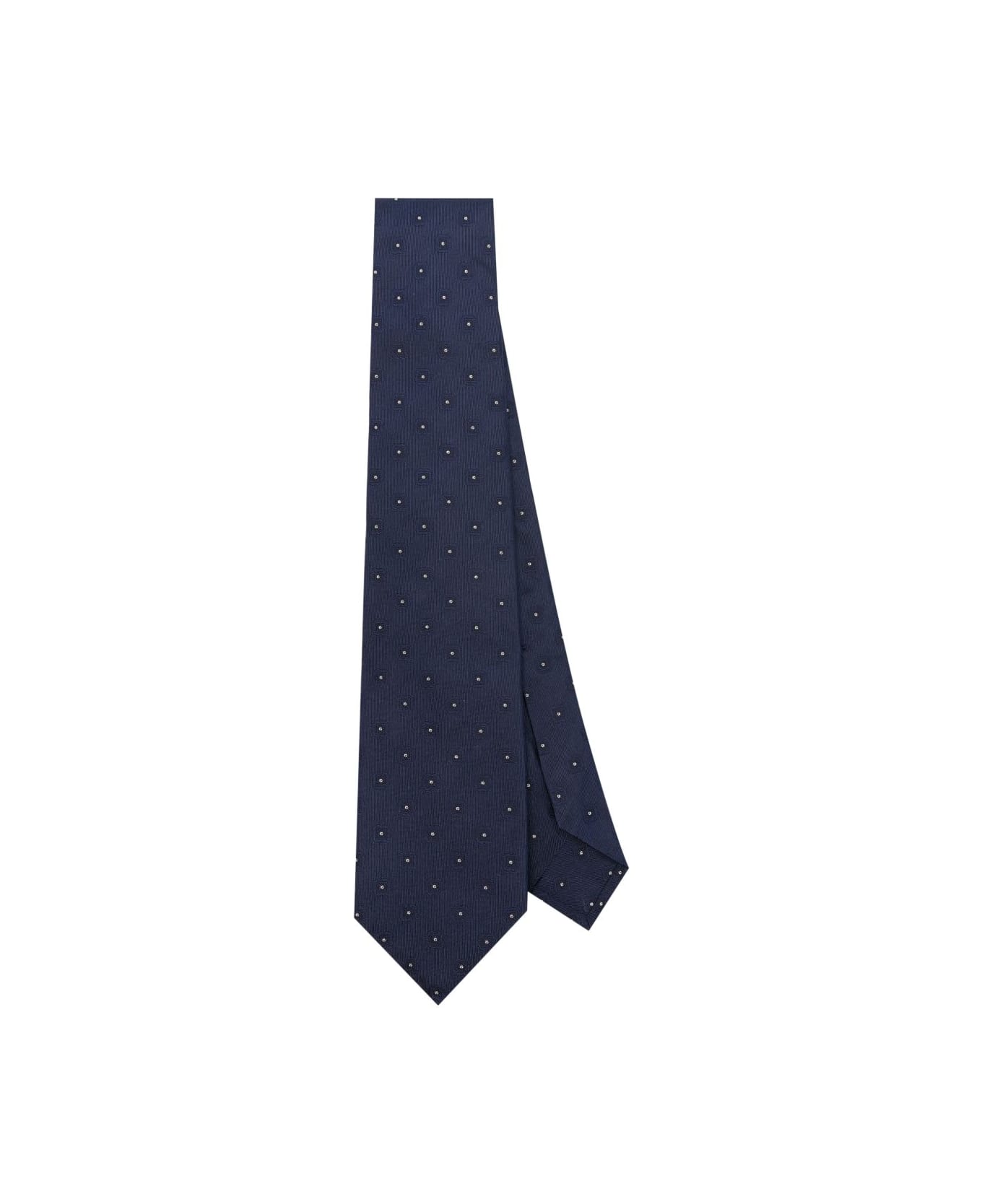 Barba Napoli Barba Silk Tie - Blue