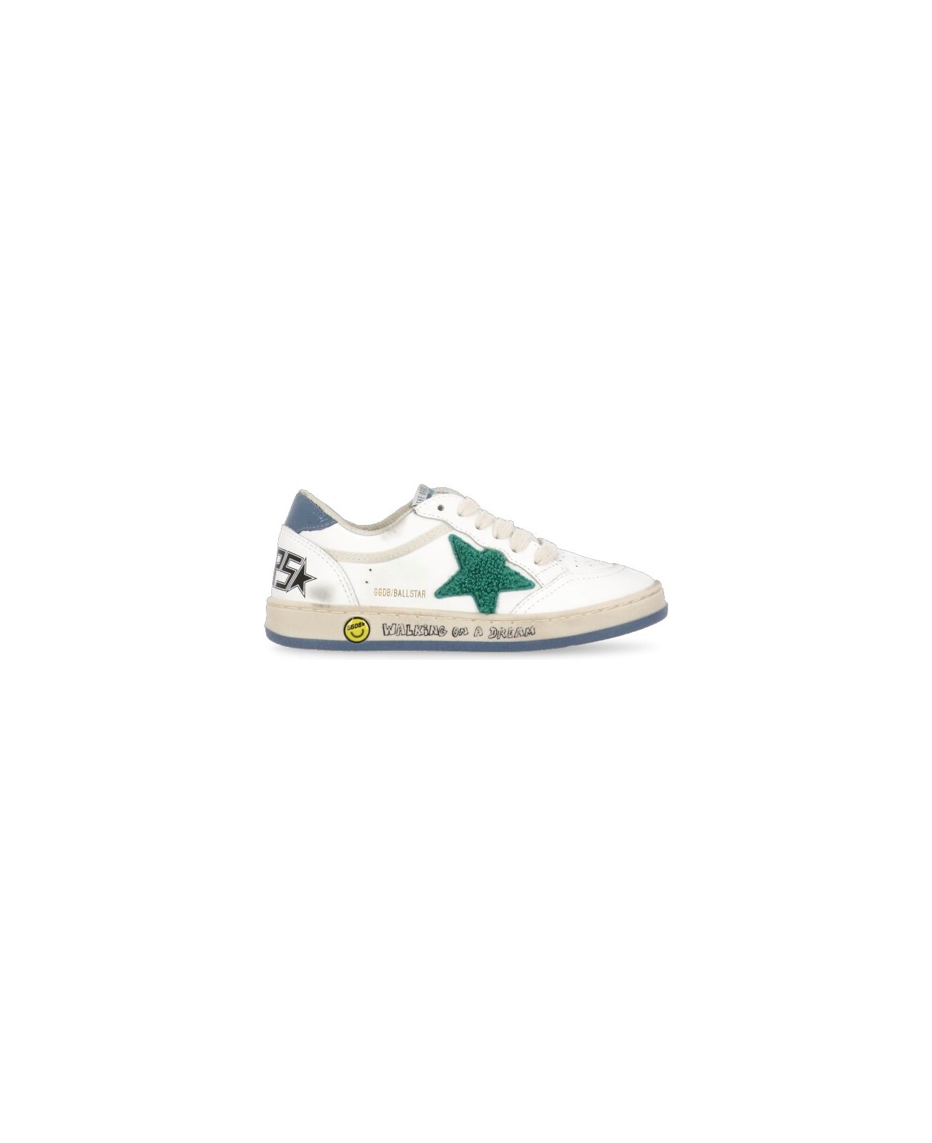 Golden Goose Ball Star New Sneakers - WHITE