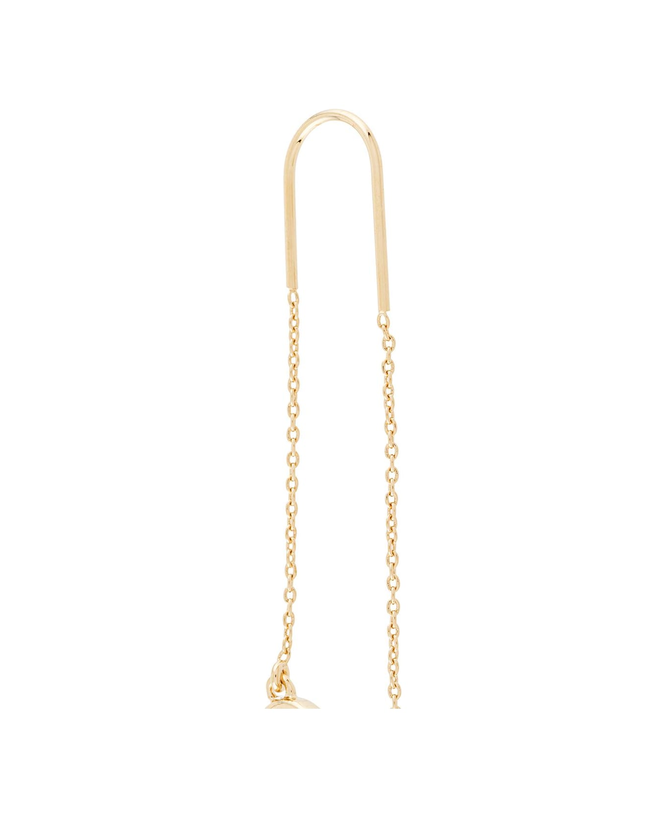 Valentino Garavani Vlogo Pendant Earrings - Golden