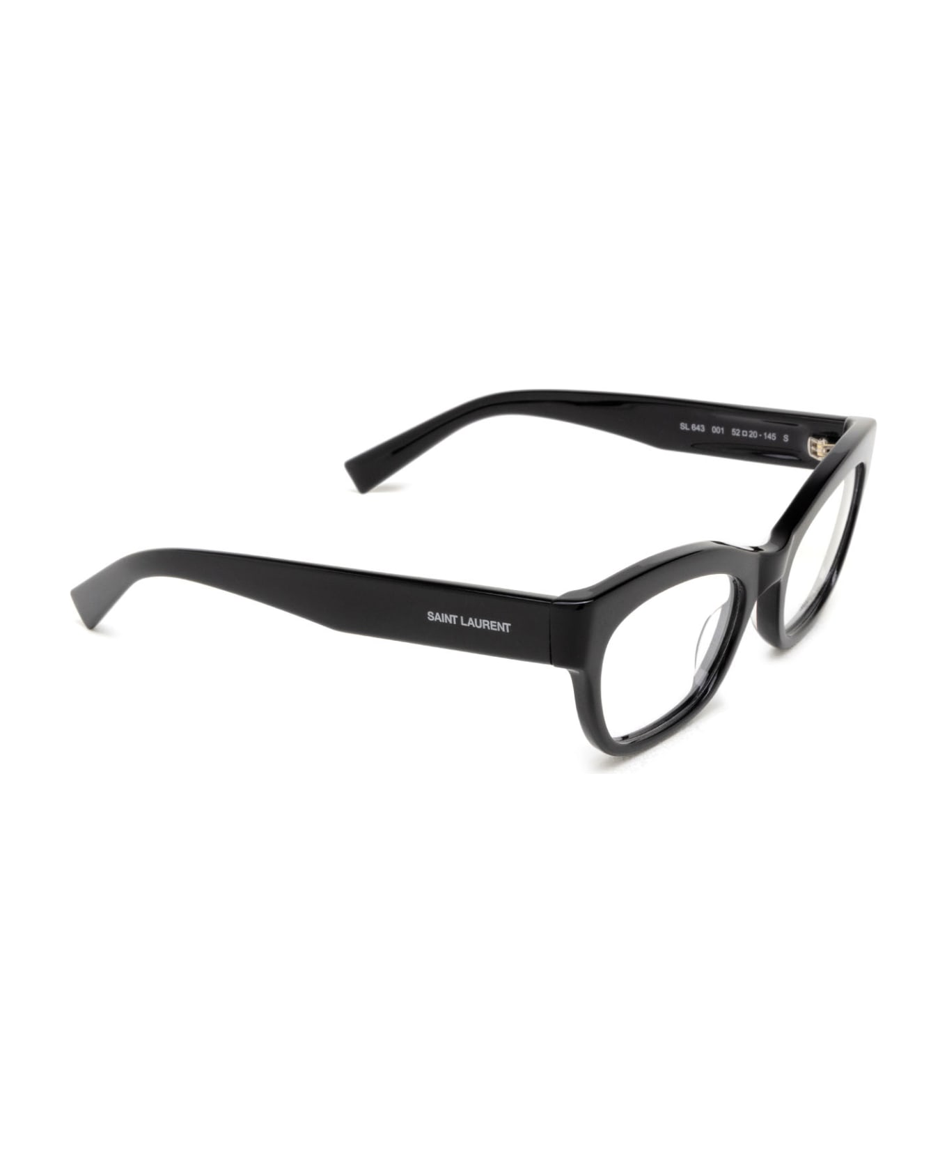 Saint Laurent Eyewear Sl 643 Black Glasses - Black アイウェア
