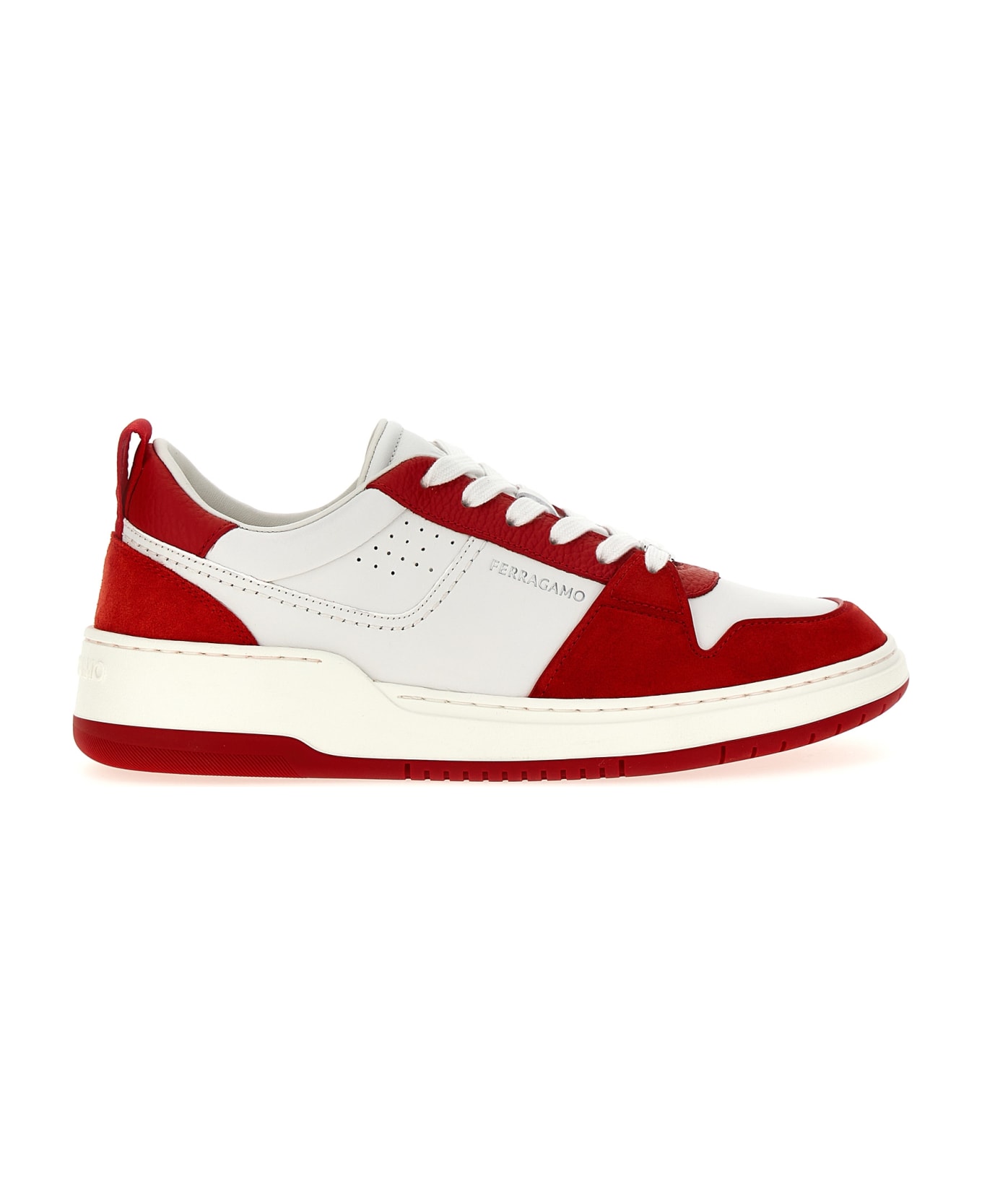 Ferragamo 'dennis' Sneakers - Red スニーカー