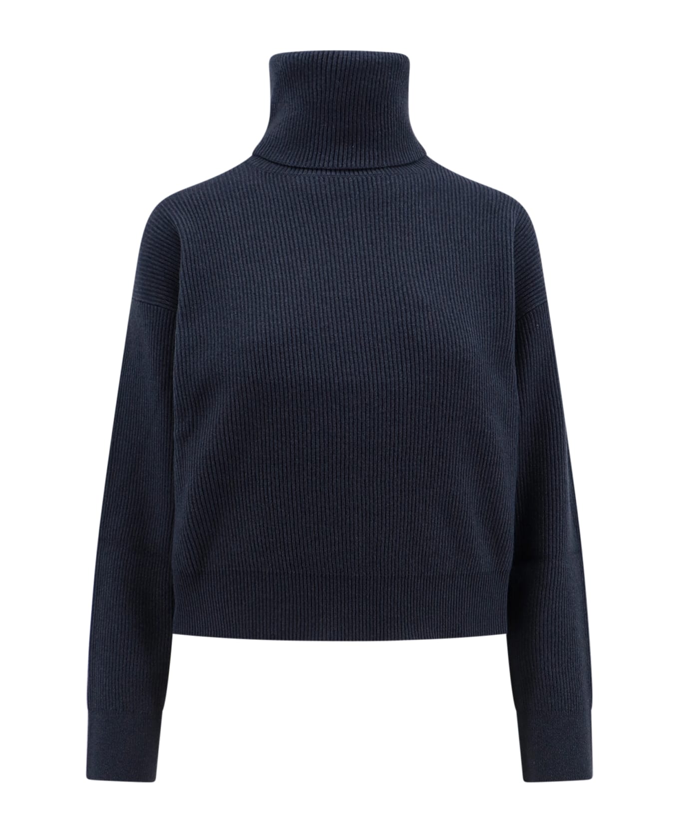Brunello Cucinelli Virgin Wool, Cashmere And Silk Sweater - Blue