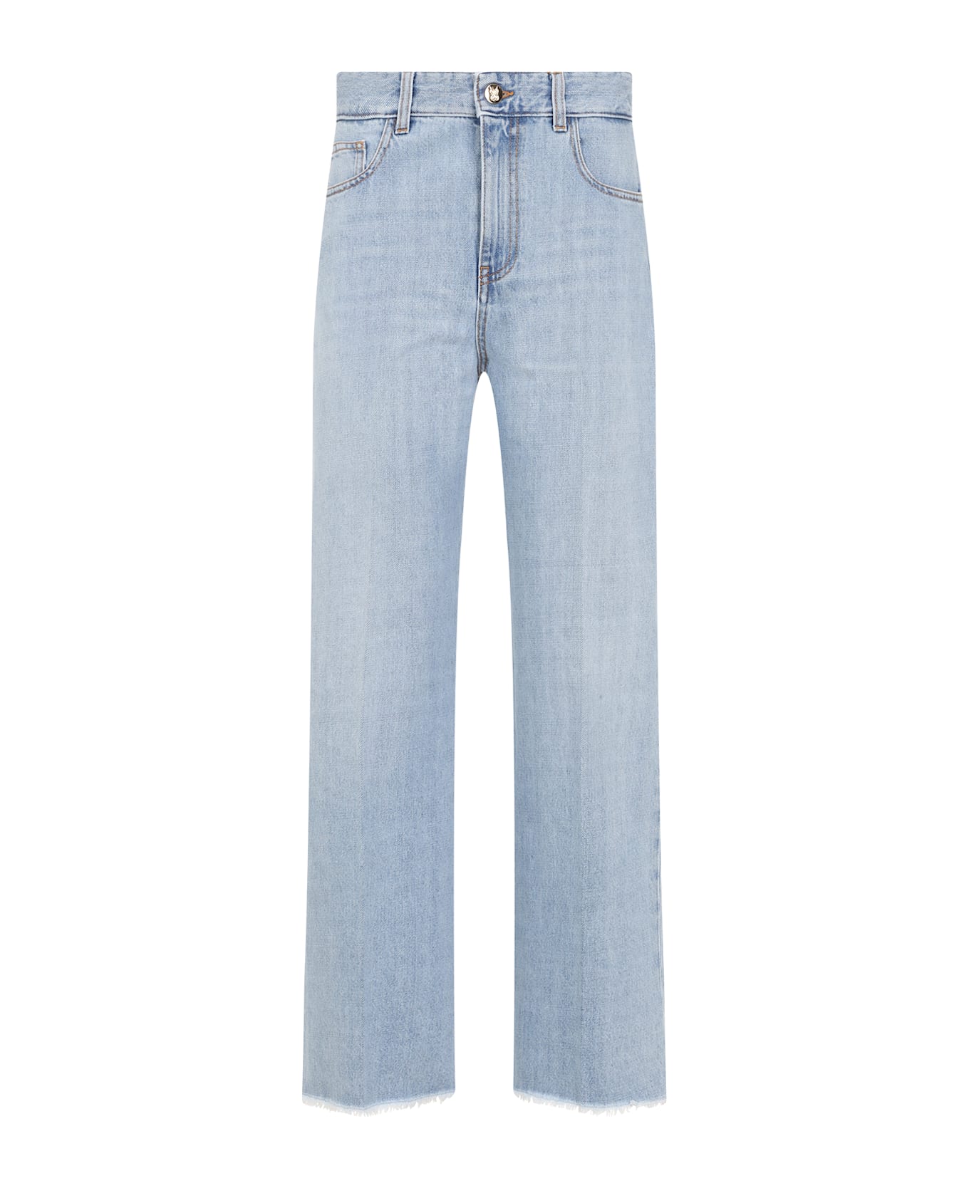 Giambattista Valli Cotton Jeans - Blue