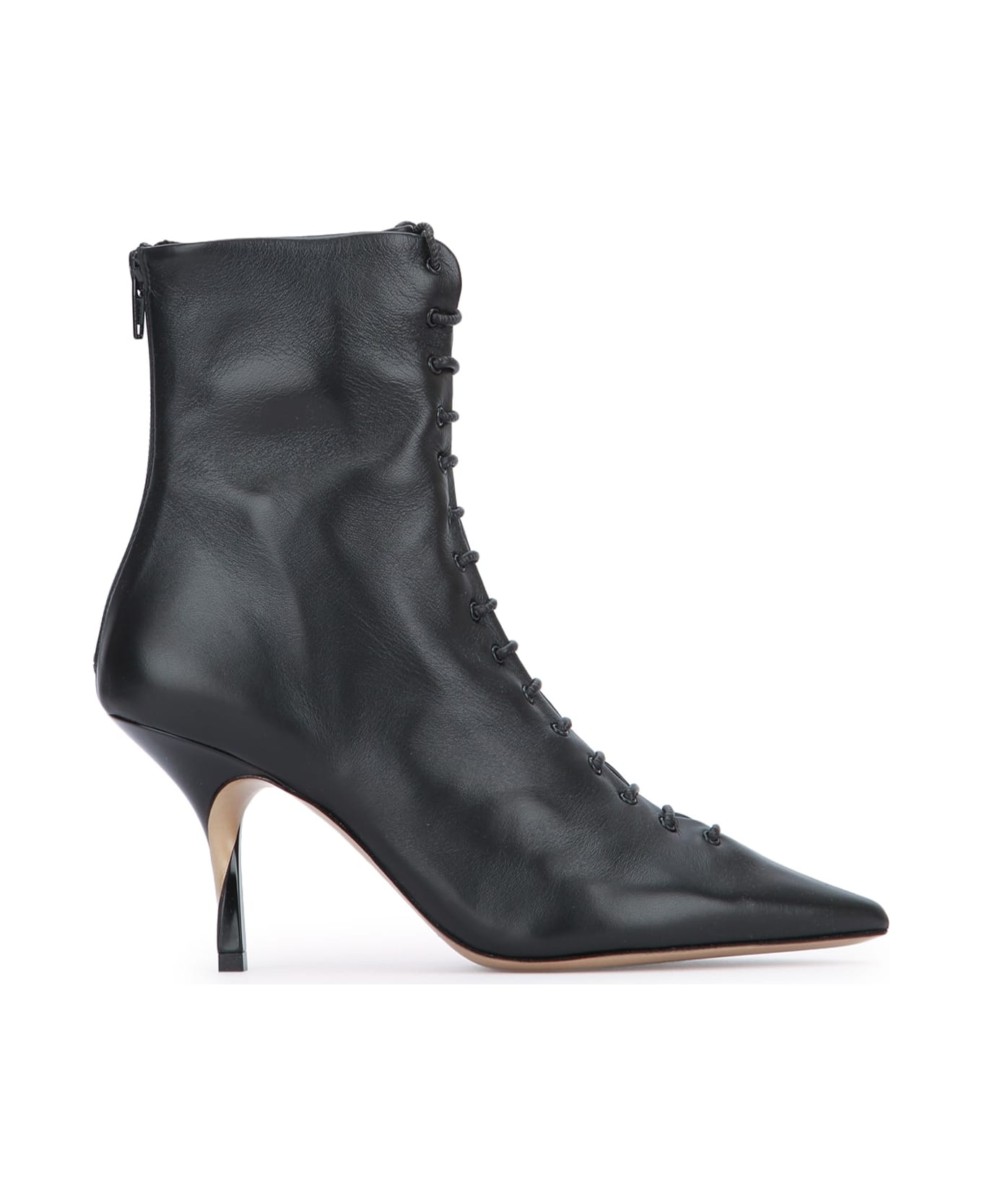 Jacquemus Les Bottines Tourni Lacet - Black