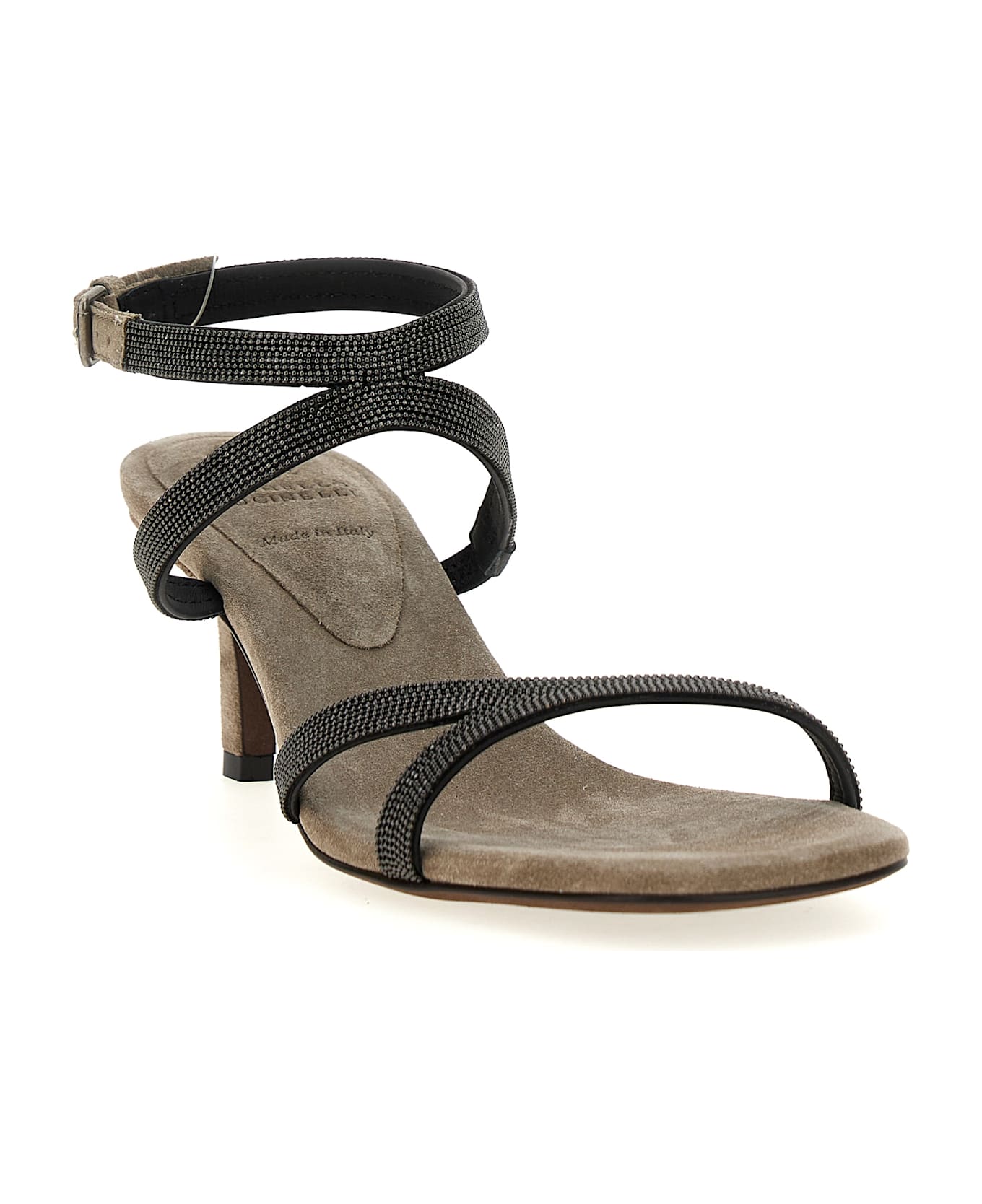 Brunello Cucinelli Monile Sandals - White