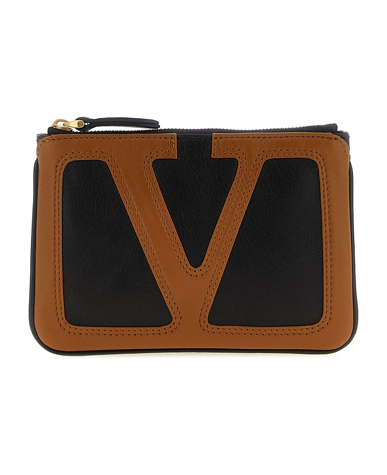 Valentino Garavani 
viva Superstar
 Small Pouch - Brown
