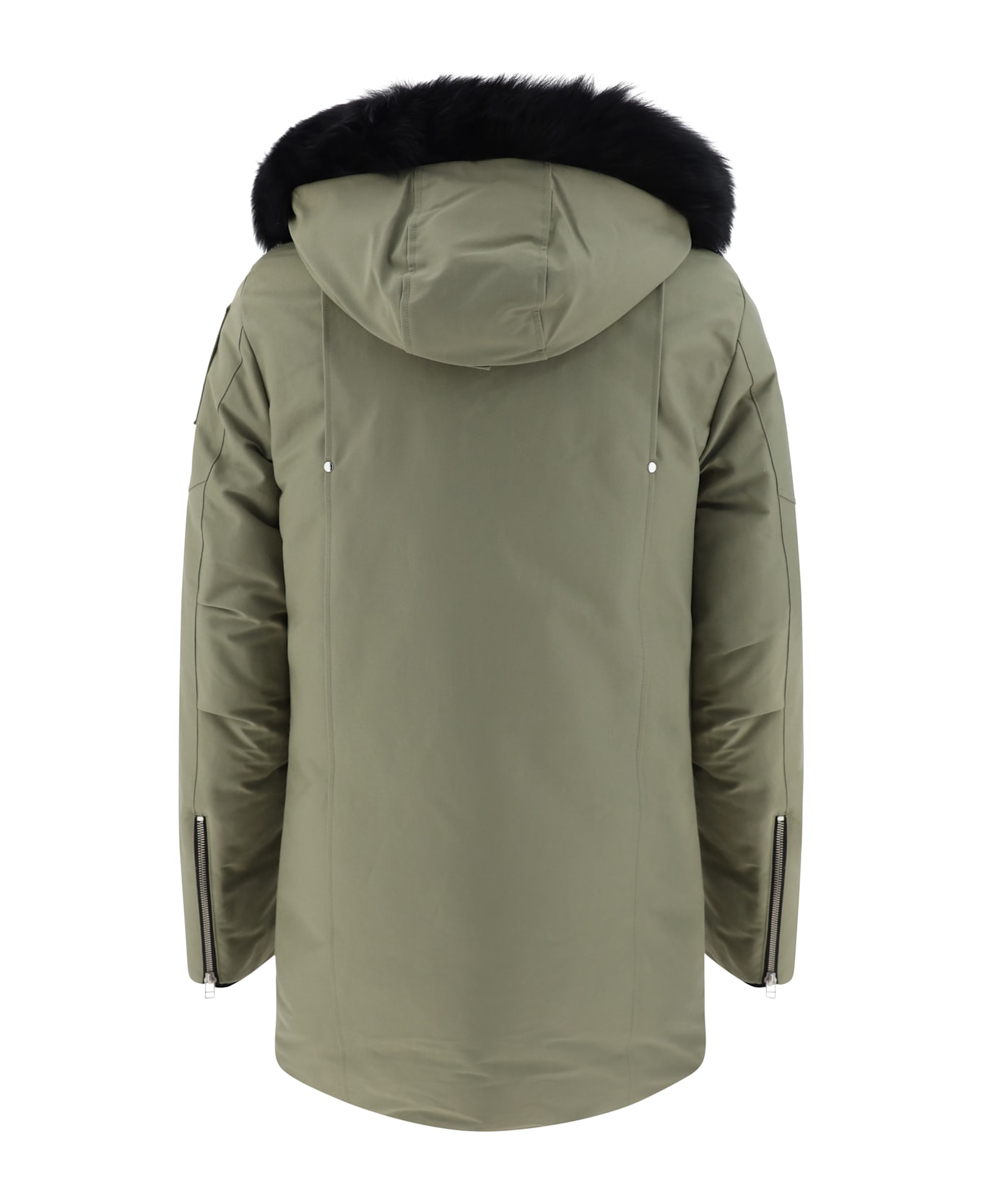 Moose Knuckles Original Stirling Parka Jacket - Sage W/blk Sh