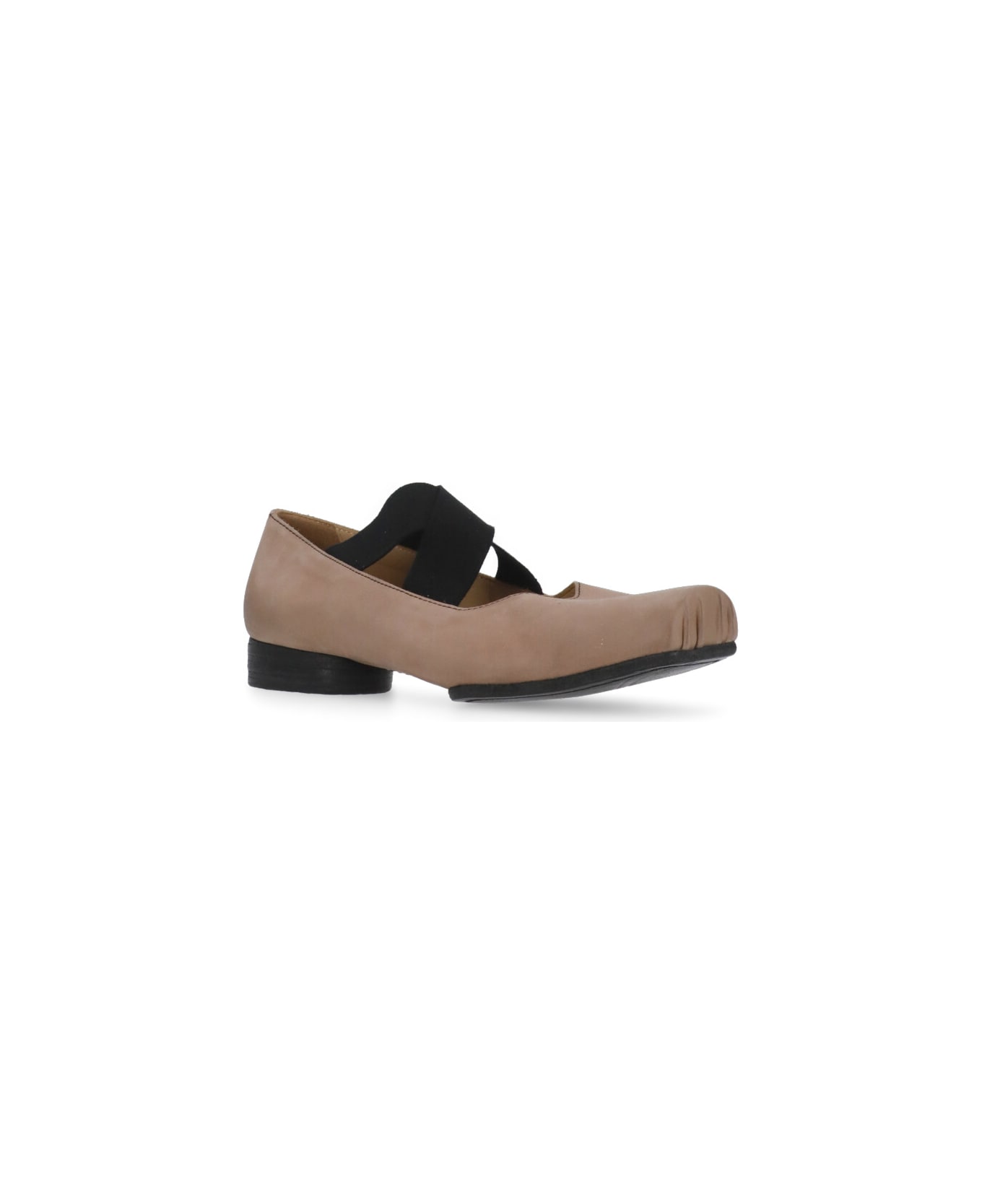Uma Wang Leather Ballet Shoes - Pink