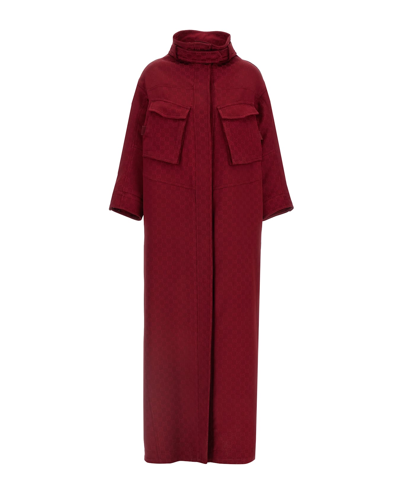 Gucci Gg Coat - Red