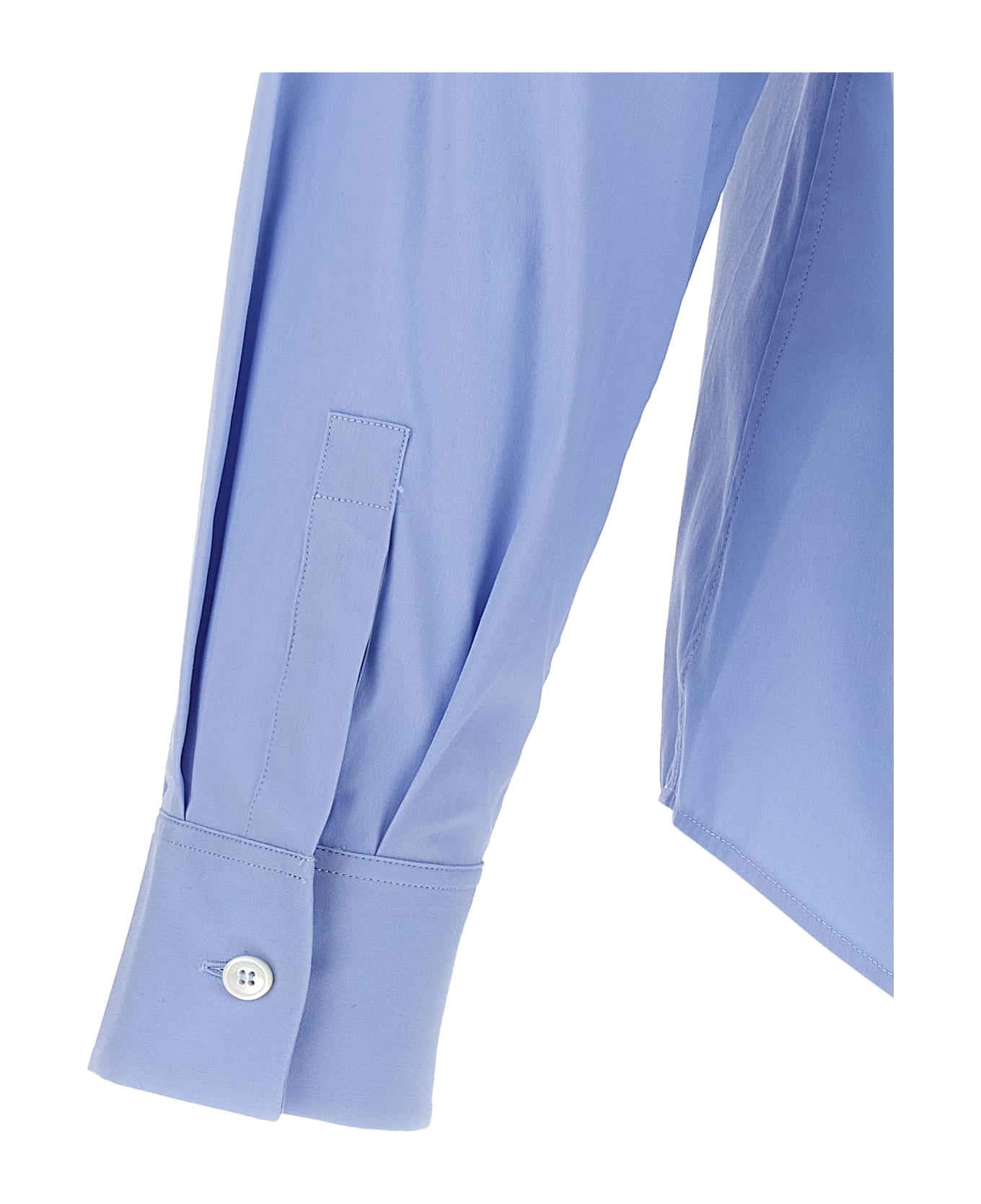 Ferragamo Poplin Shirt - Light Blue