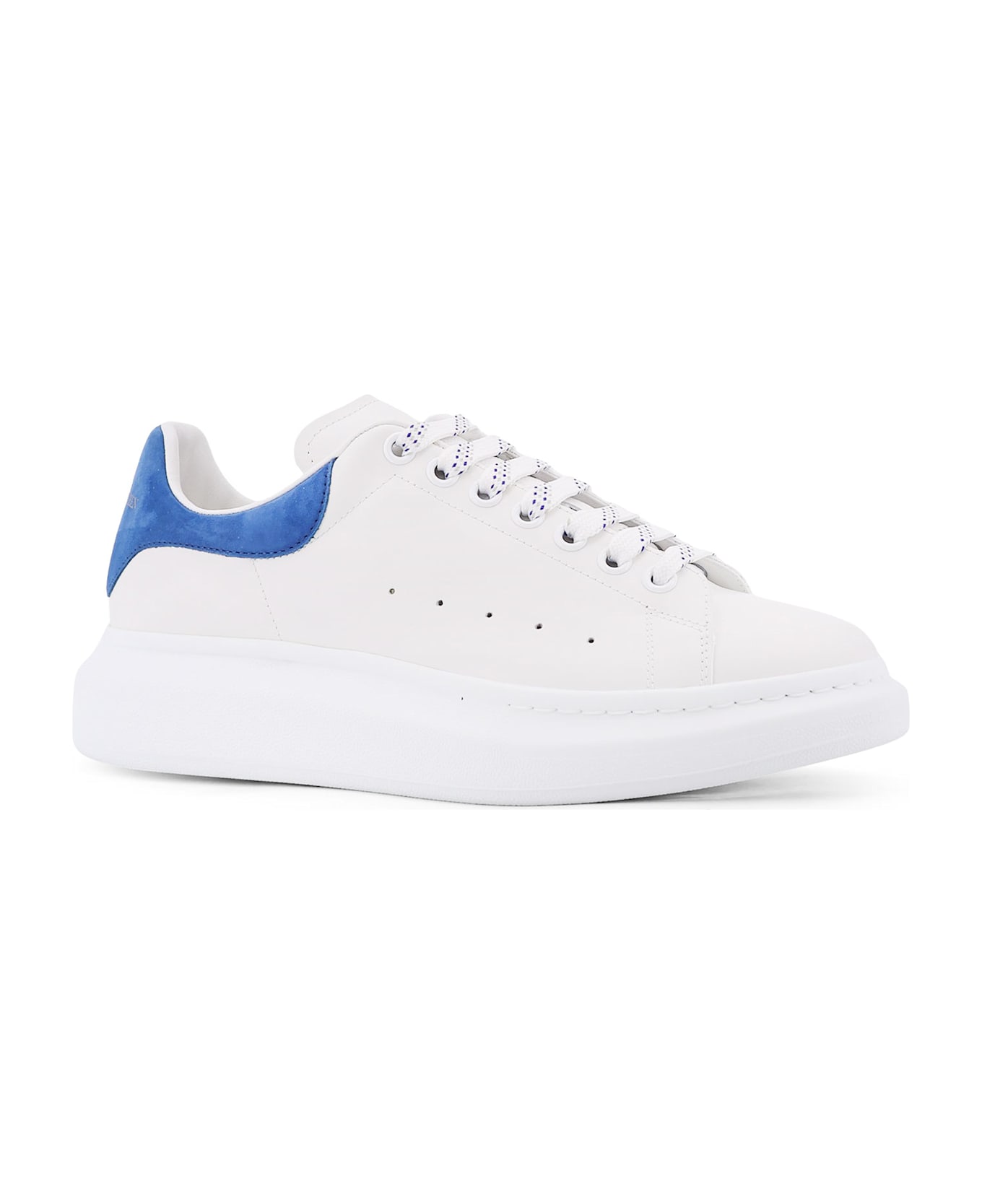 Alexander McQueen Leather Sneakers - White