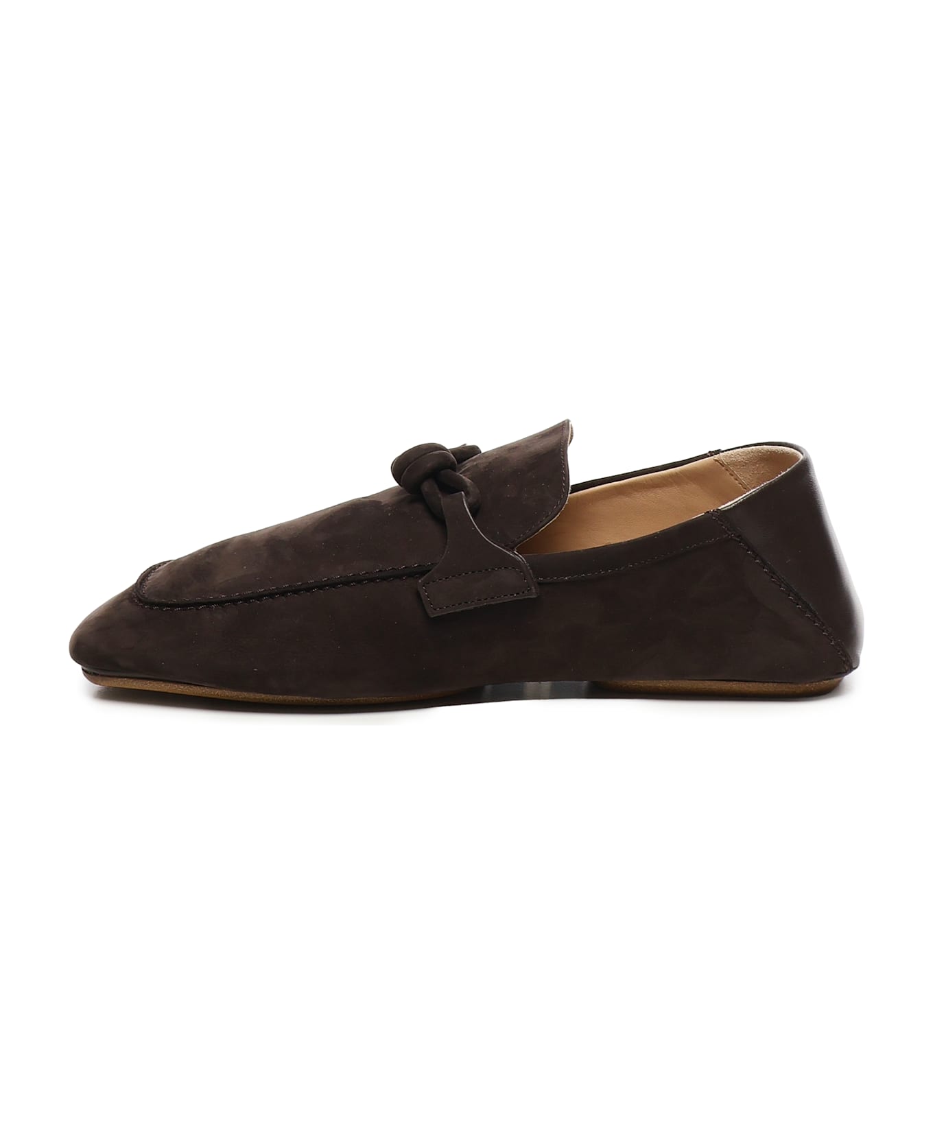 Bottega Veneta Daddy Loafers - DARK BROWN
