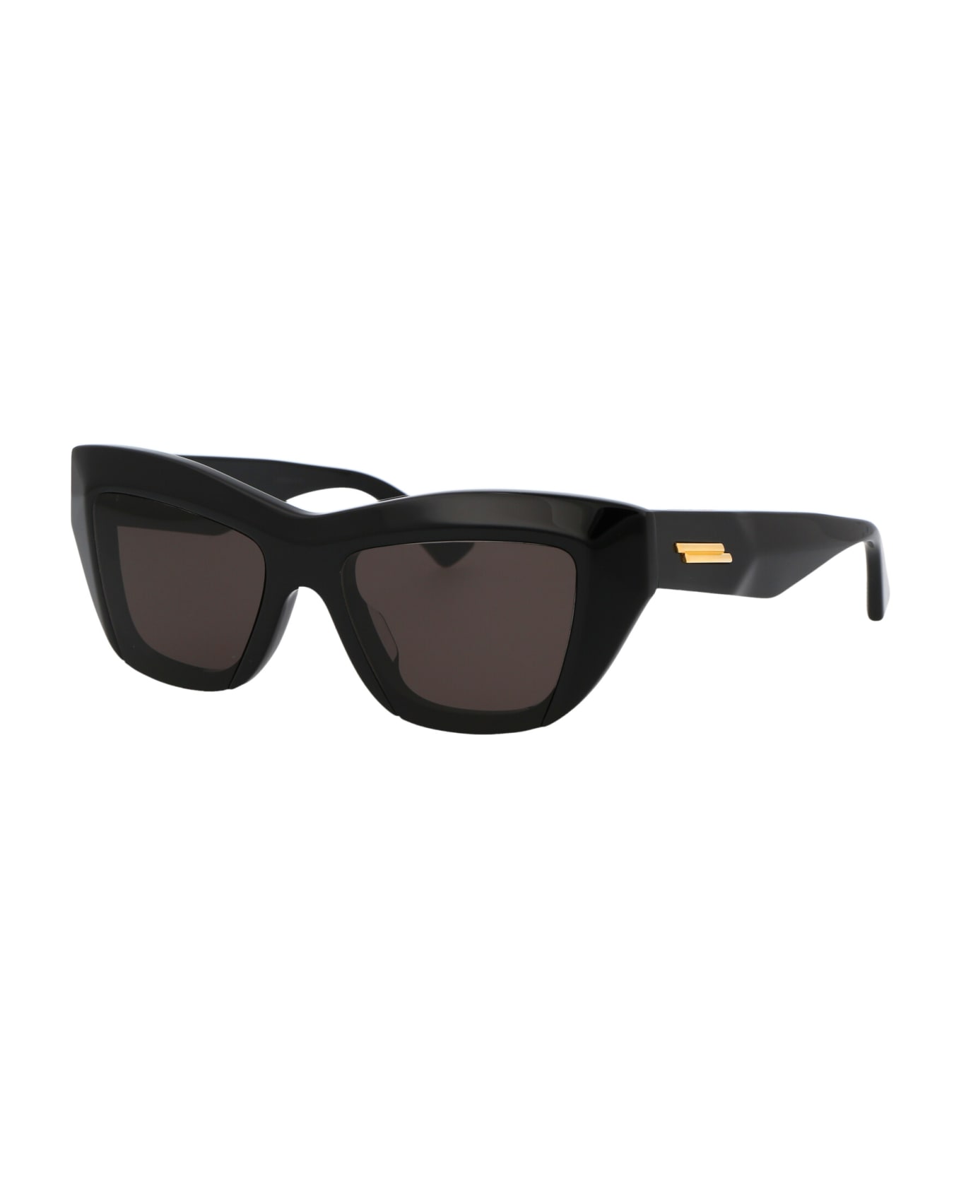 Bottega Veneta Eyewear Bv1218s Sunglasses - 001 BLACK BLACK GREY